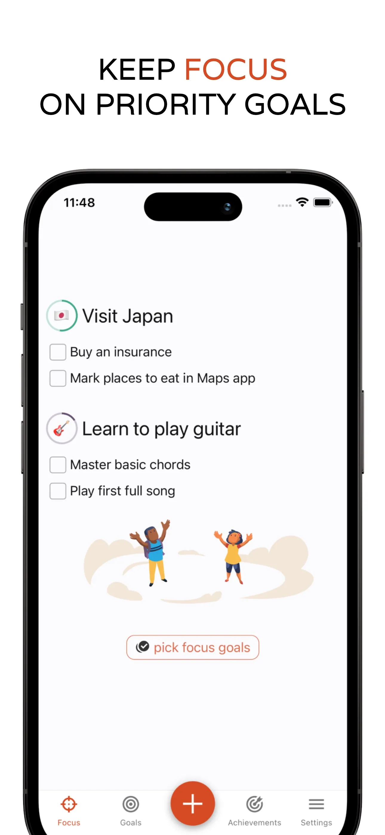 Goal Tracker – Ambitionist iphone screenshot 5