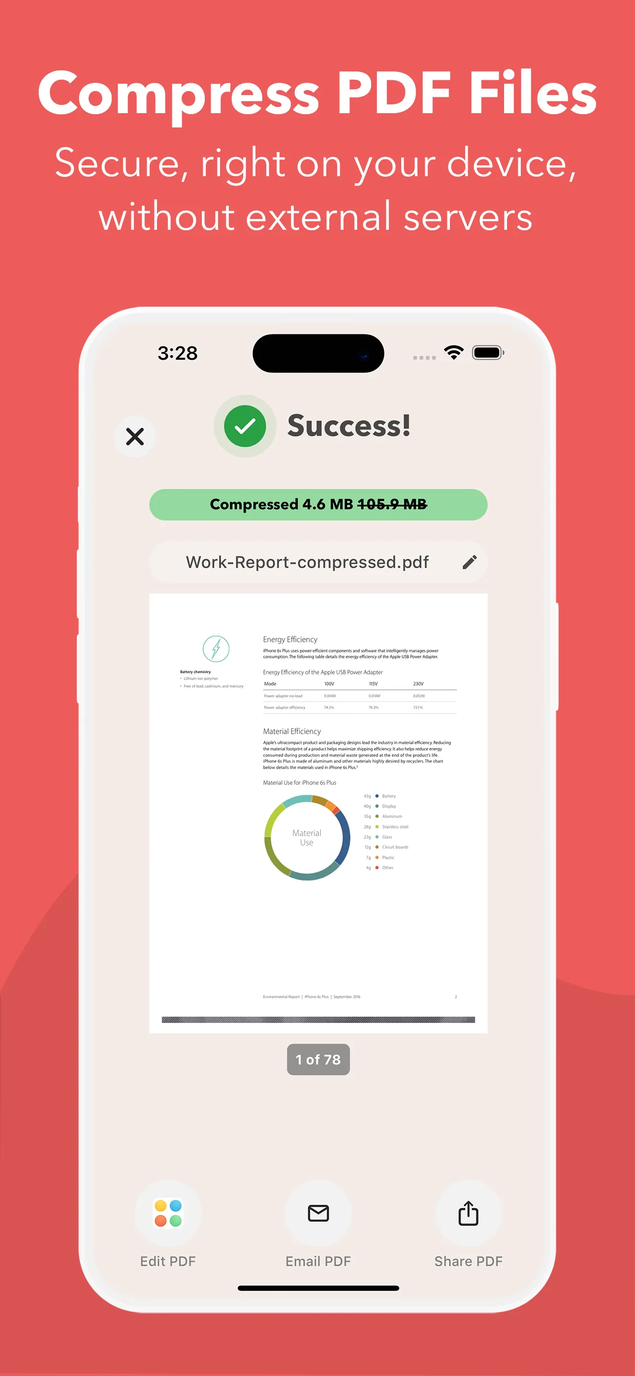 PDF it All Document Converter iphone screenshot 2