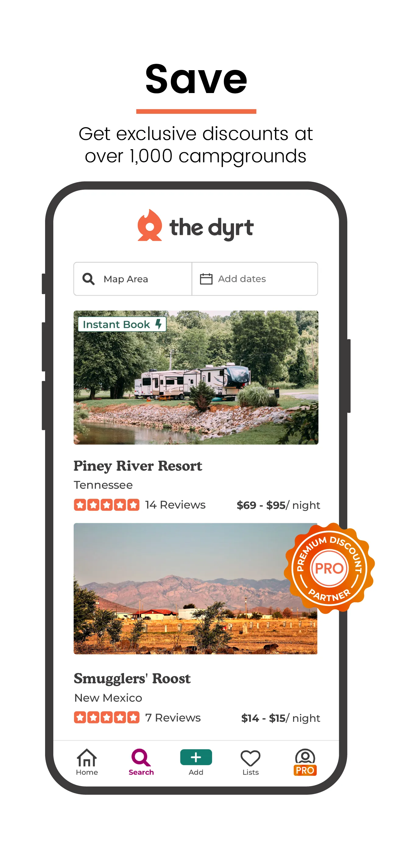 The Dyrt: RV & Free Camping iphone screenshot 5