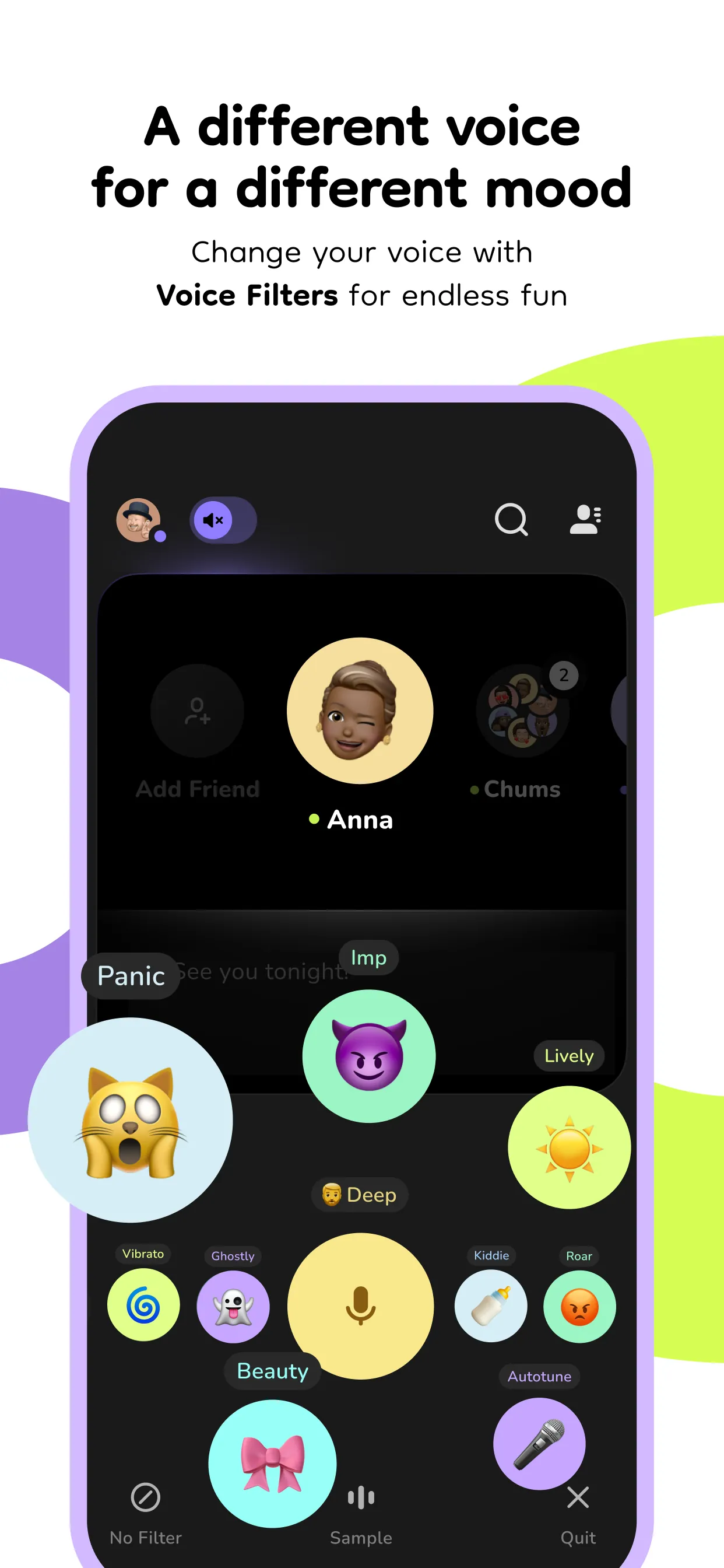 buz - voice connects iphone screenshot 5