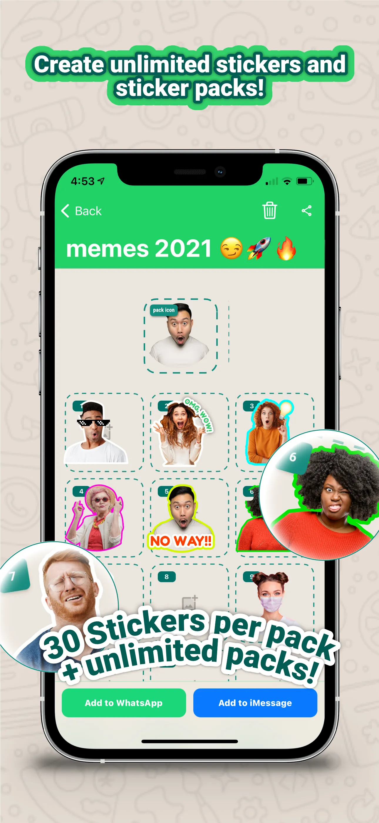 Sticker Maker Studio iphone screenshot 4