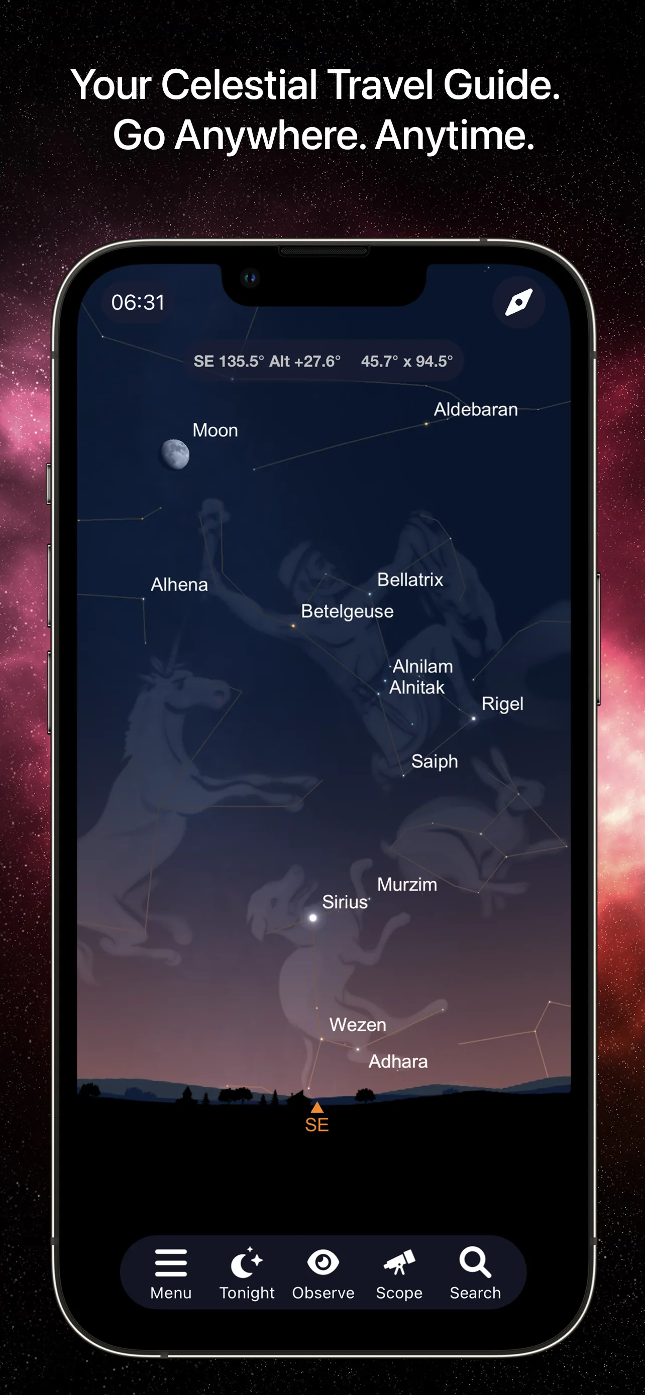 SkySafari 7 Pro iphone screenshot 1