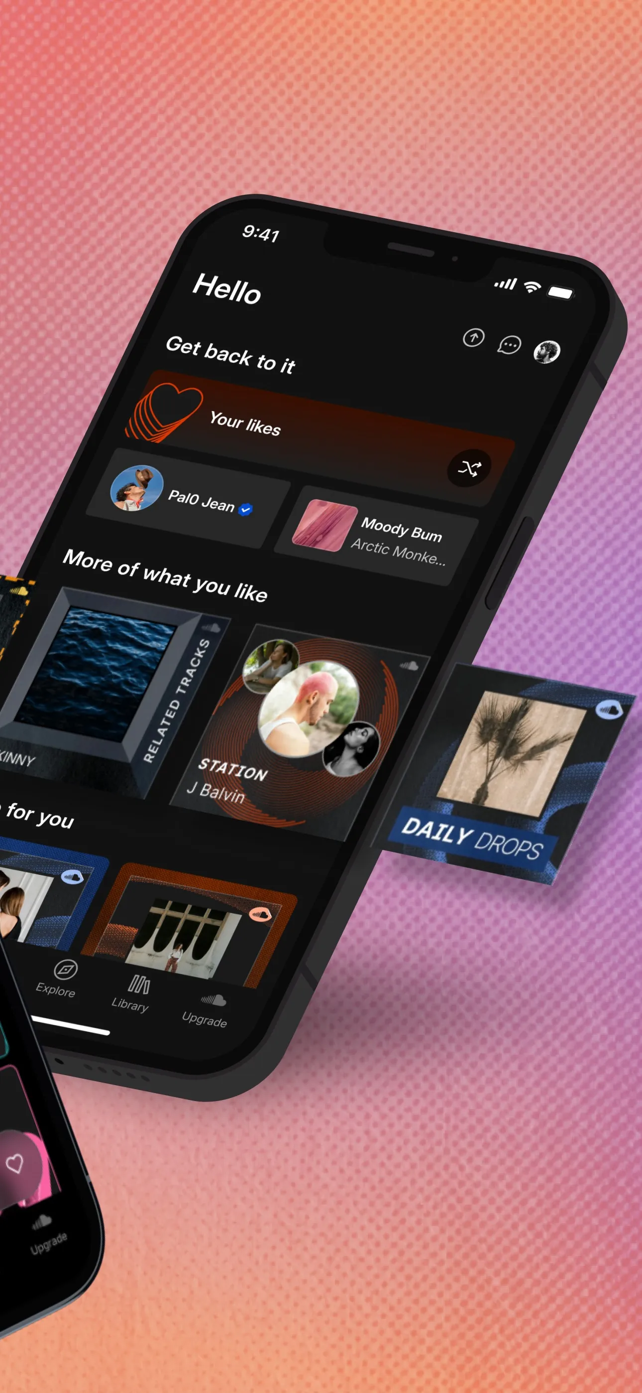 SoundCloud: Discover New Songs iphone screenshot 2