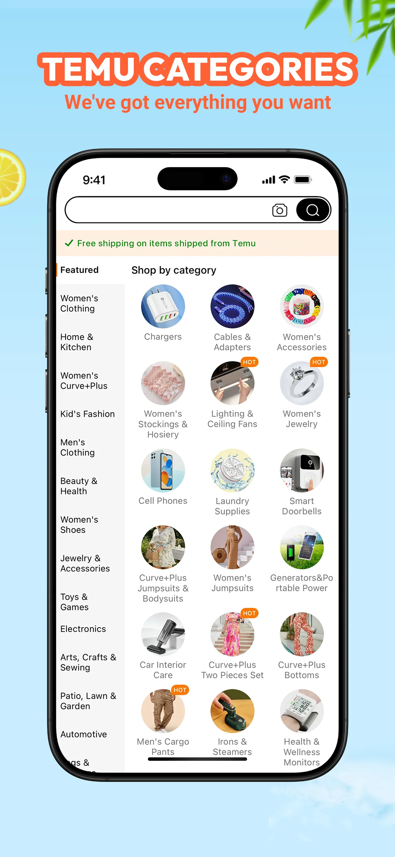 Temu: Shop Like a Billionaire iphone screenshot 5