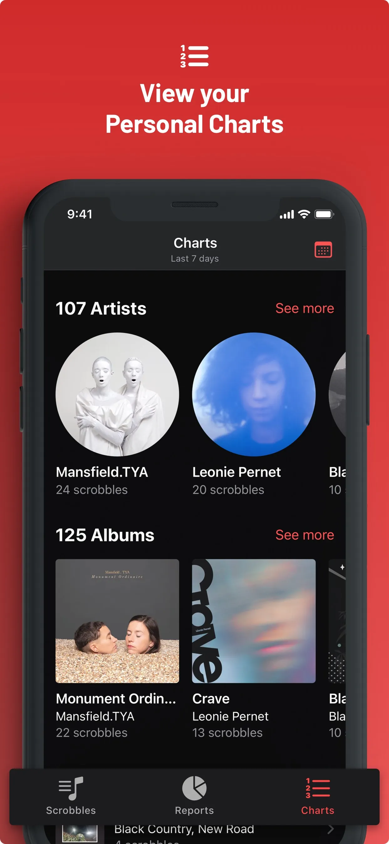 Last.fm iphone screenshot 4