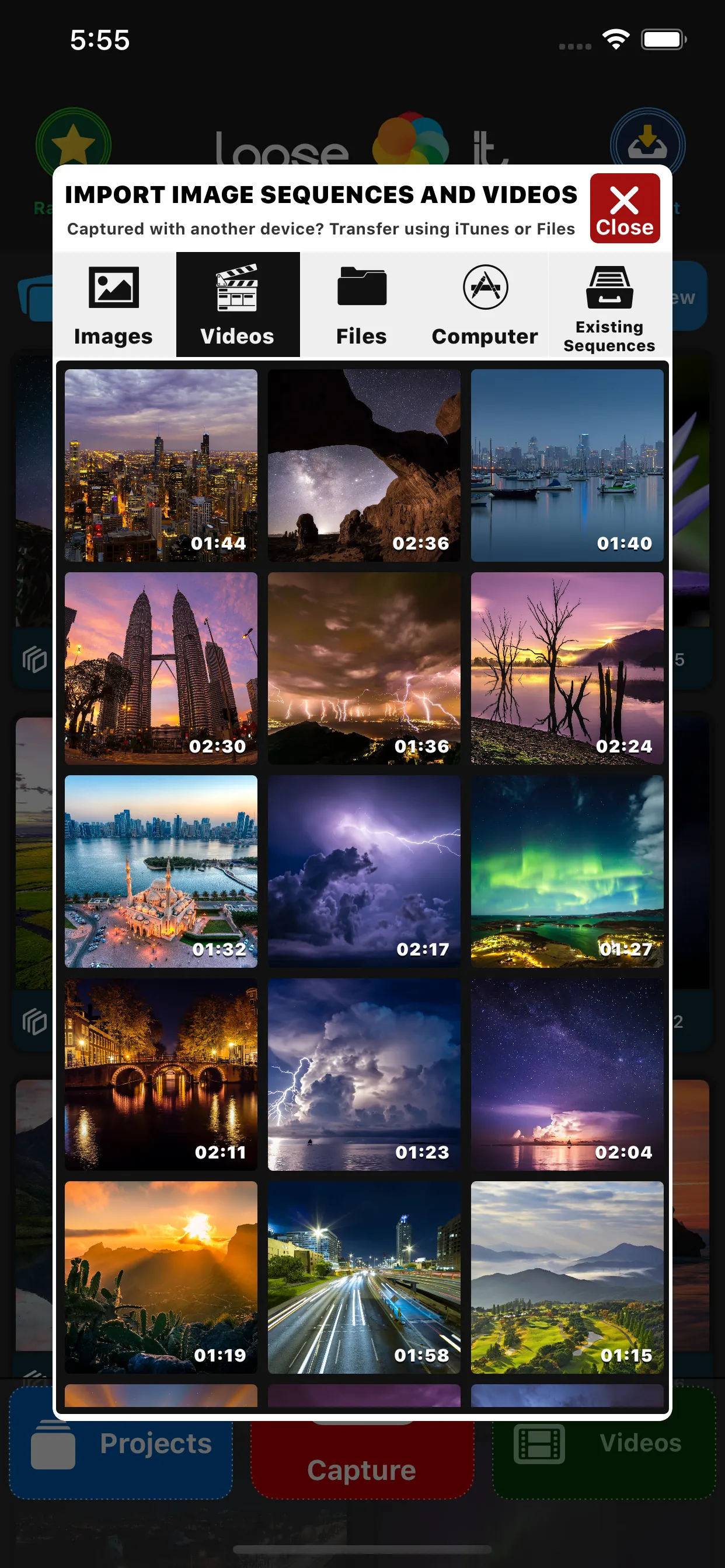 Lapse It iphone screenshot 2