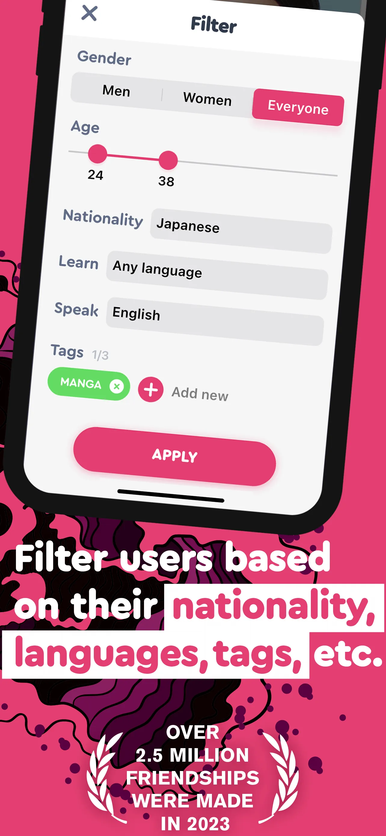 Make Japanese Friends−Langmate iphone screenshot 3