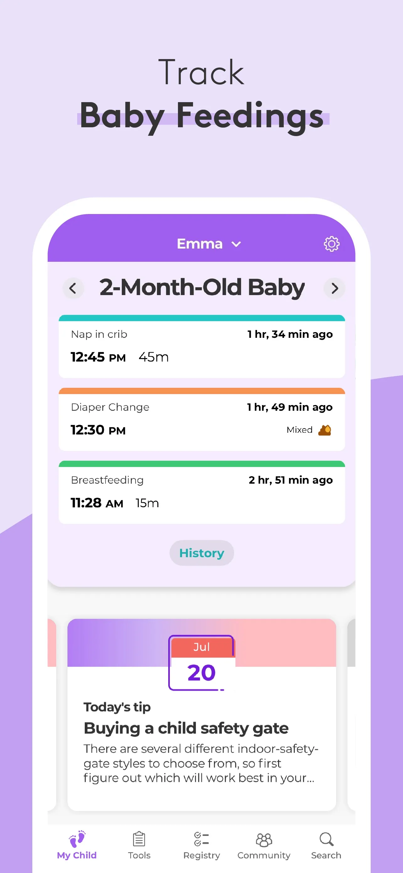 Pregnancy & Baby Tracker - WTE iphone screenshot 7