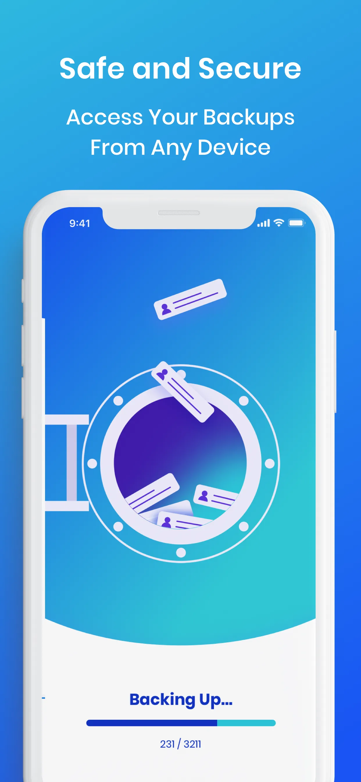 Easy Backup. iphone screenshot 3