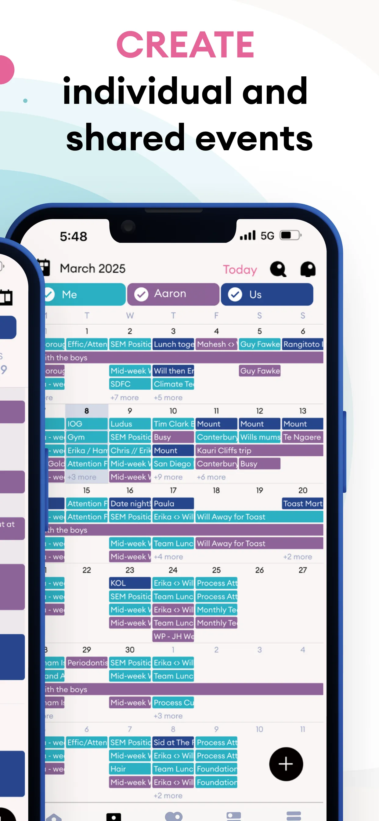 Cupla: Couples Shared Calendar iphone screenshot 3