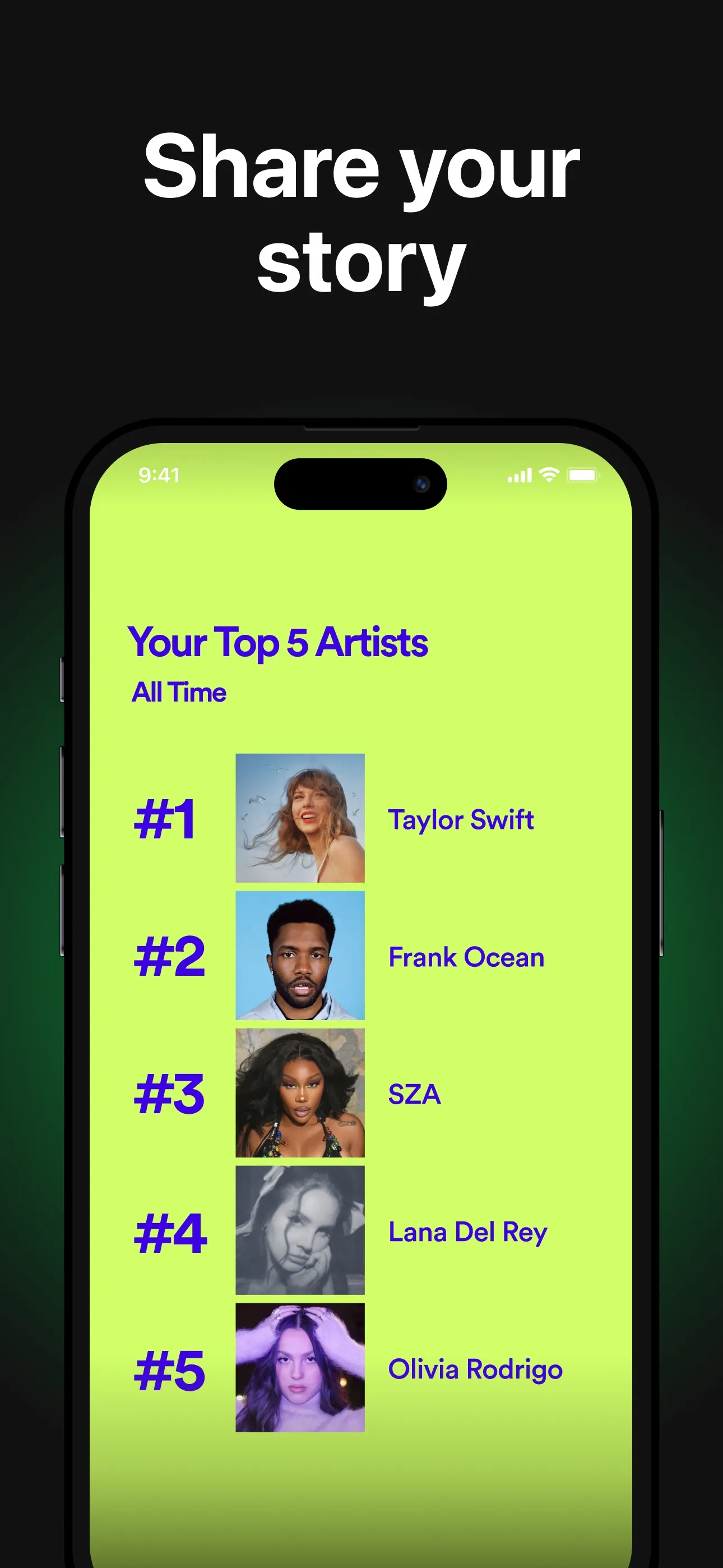 must.fm for Spotify Stats iphone screenshot 6