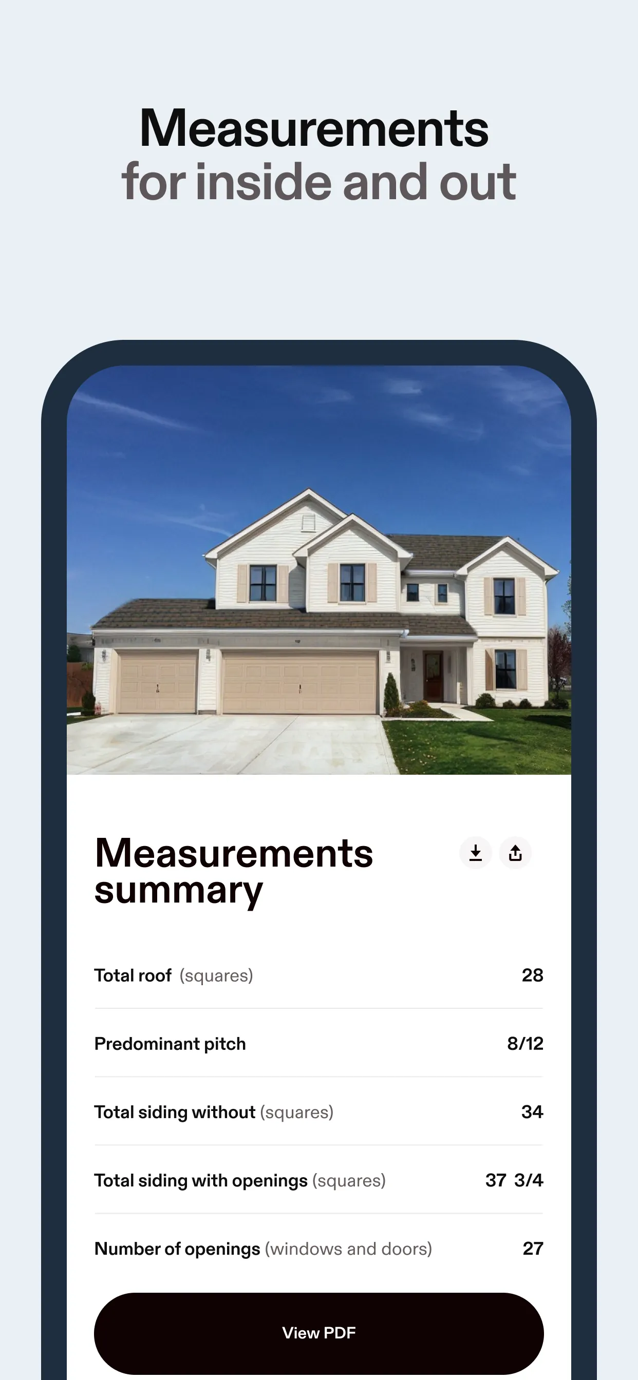 Hover - measure, design, quote iphone screenshot 2