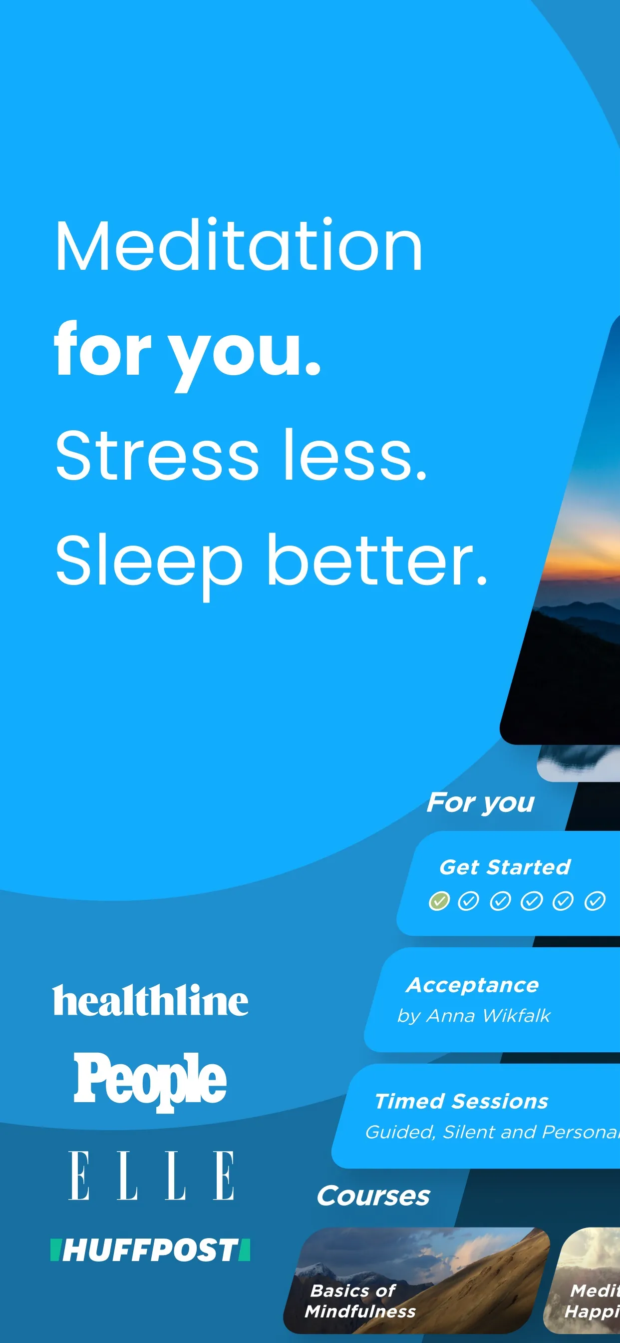 The Mindfulness App iphone screenshot 1