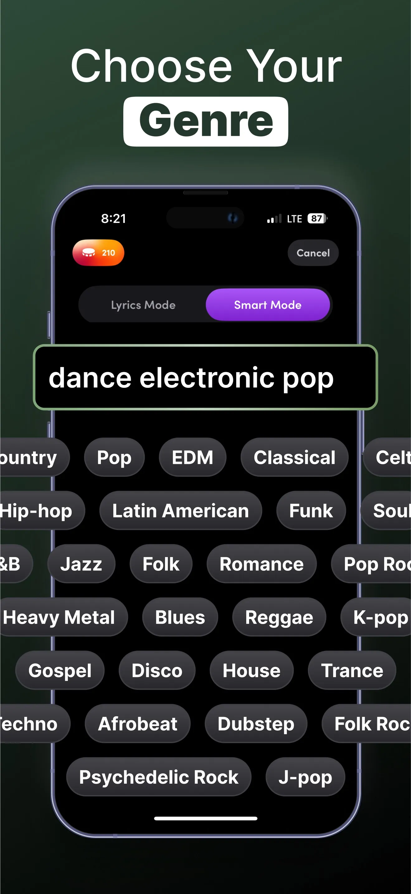AI Song Generator - Zona iphone screenshot 4