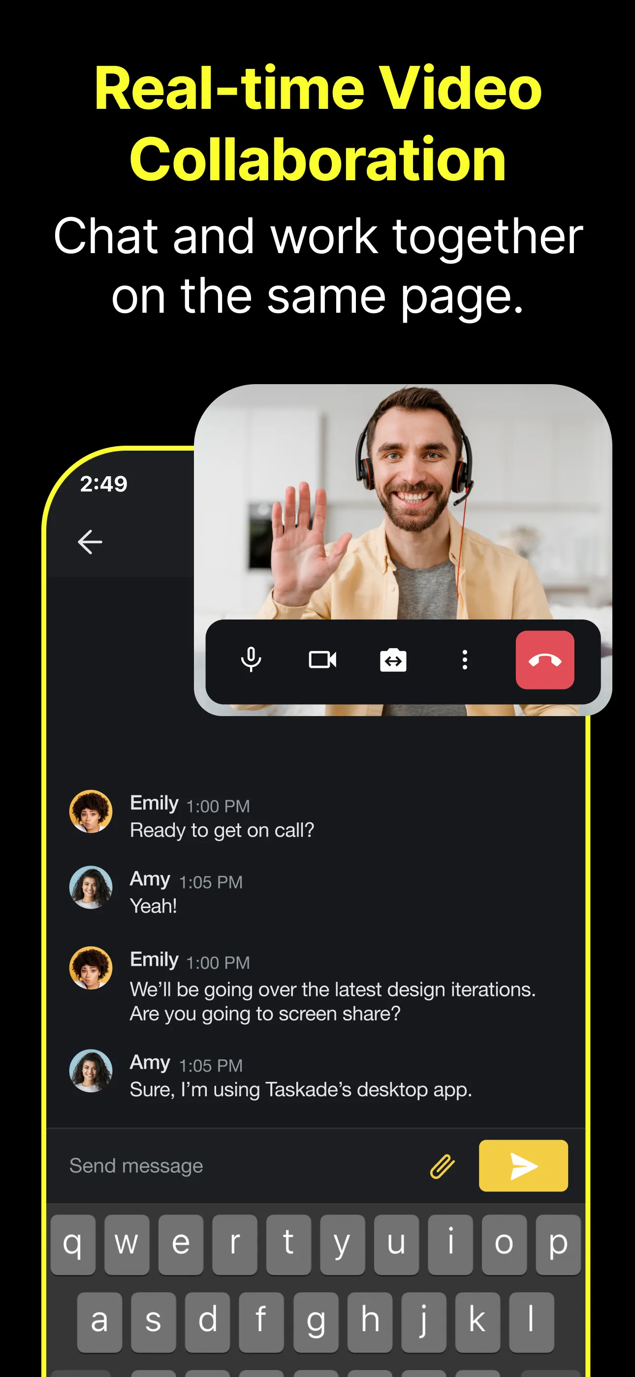 Taskade - AI Agents, Chat Bots iphone screenshot 5