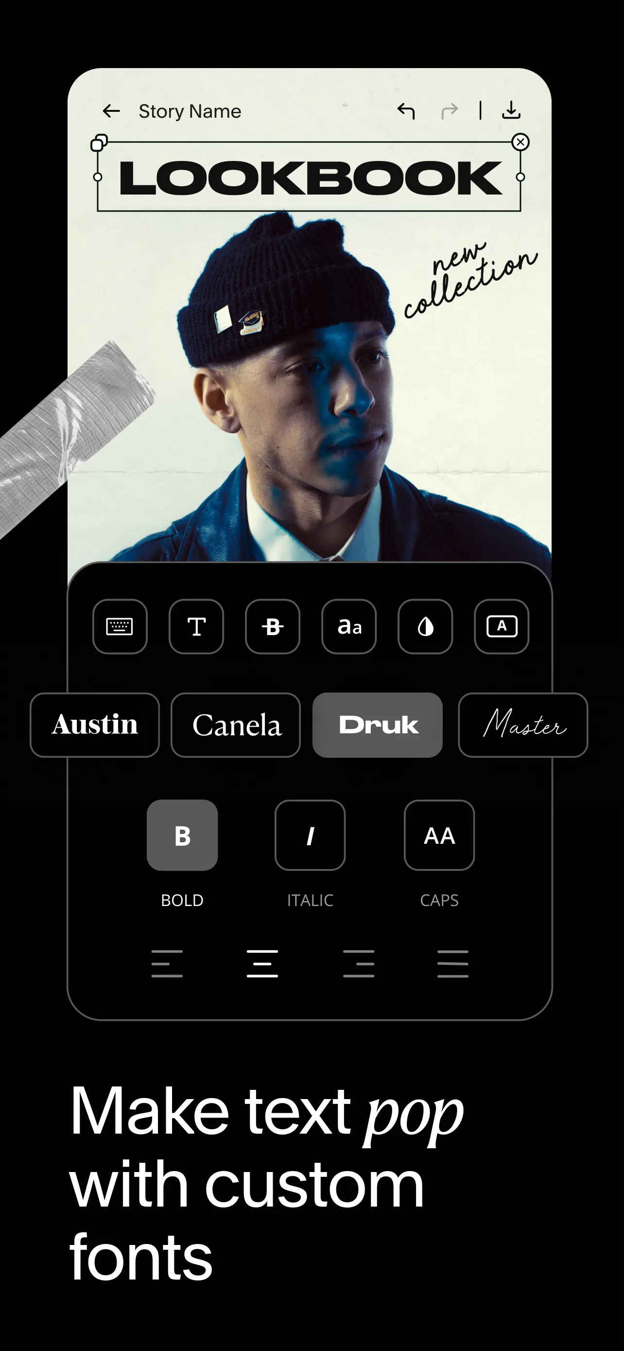 Unfold: Story & Reels Maker iphone screenshot 7