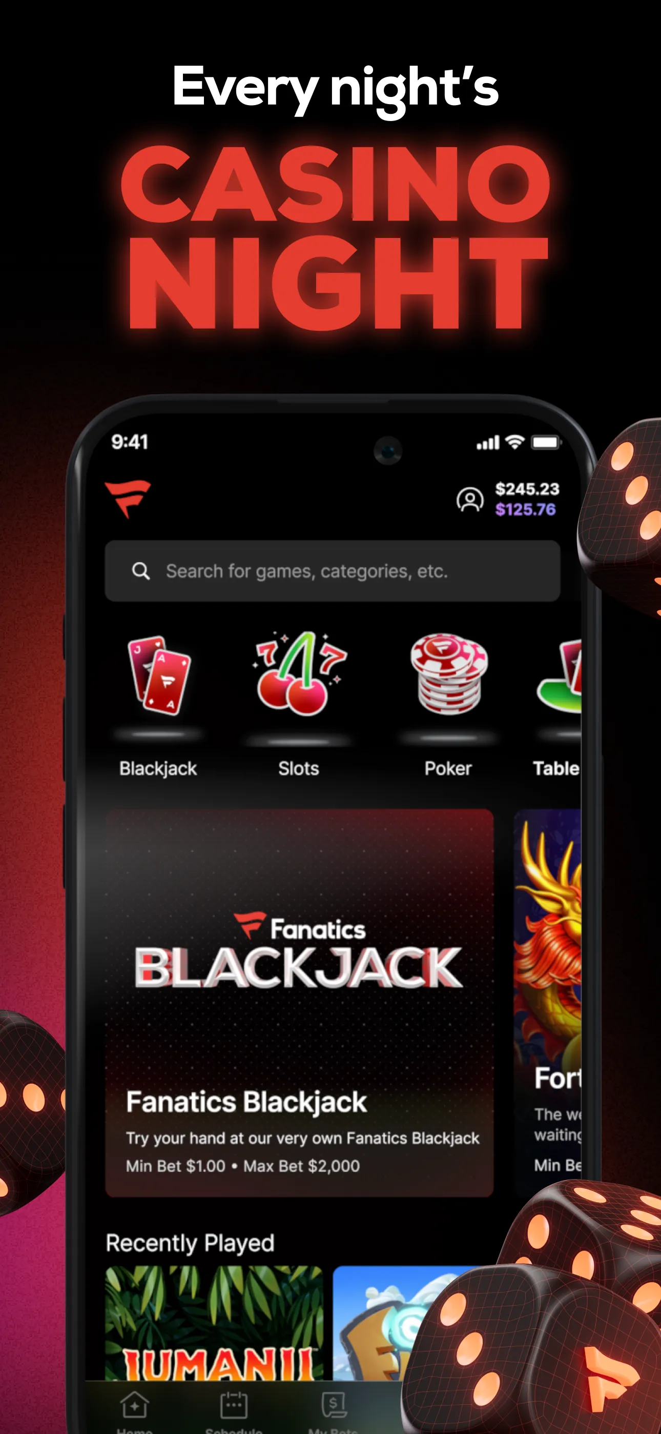 Fanatics Sportsbook & Casino iphone screenshot 9
