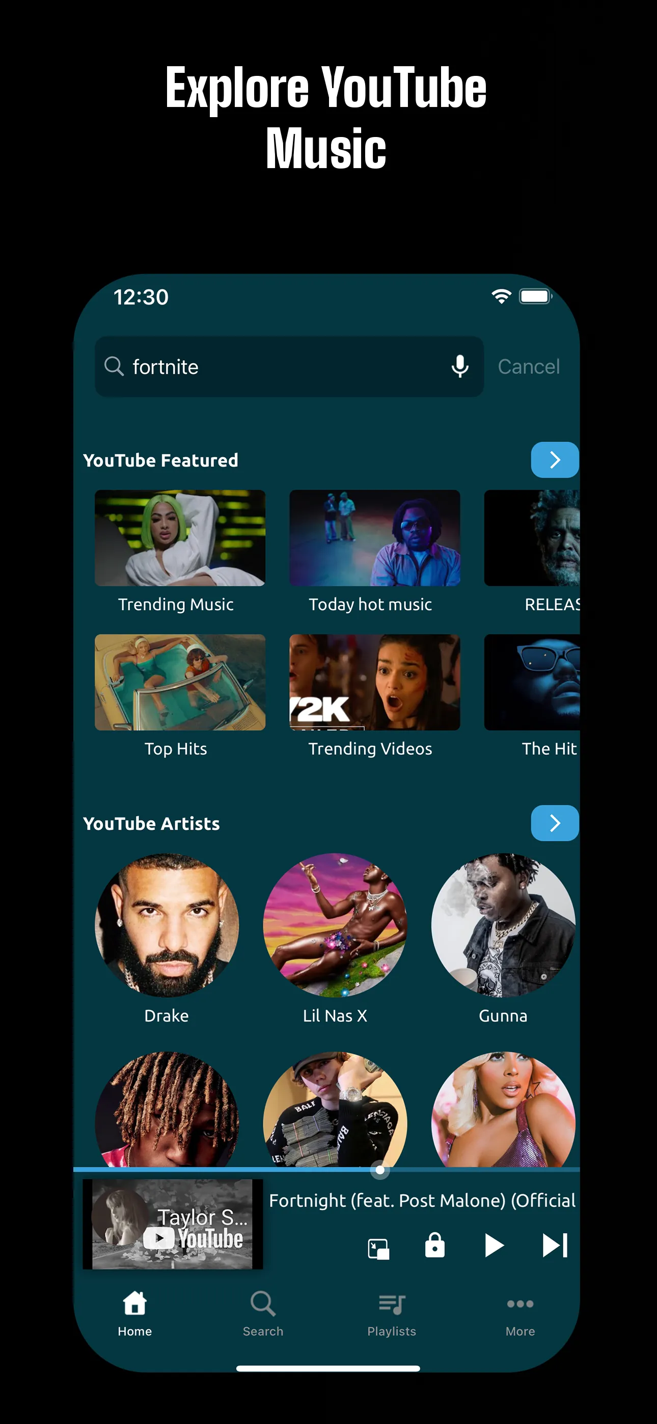 Music : Simple Music Streaming iphone screenshot 3