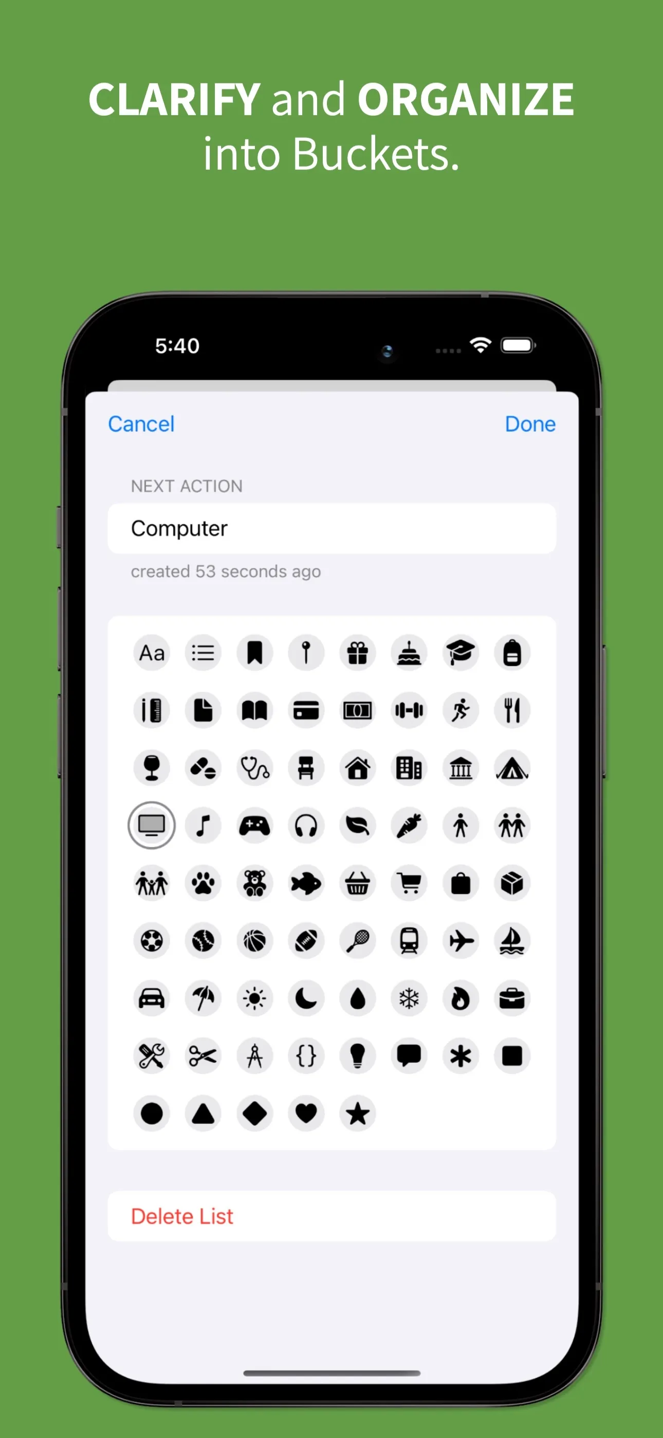 Claritist iphone screenshot 3
