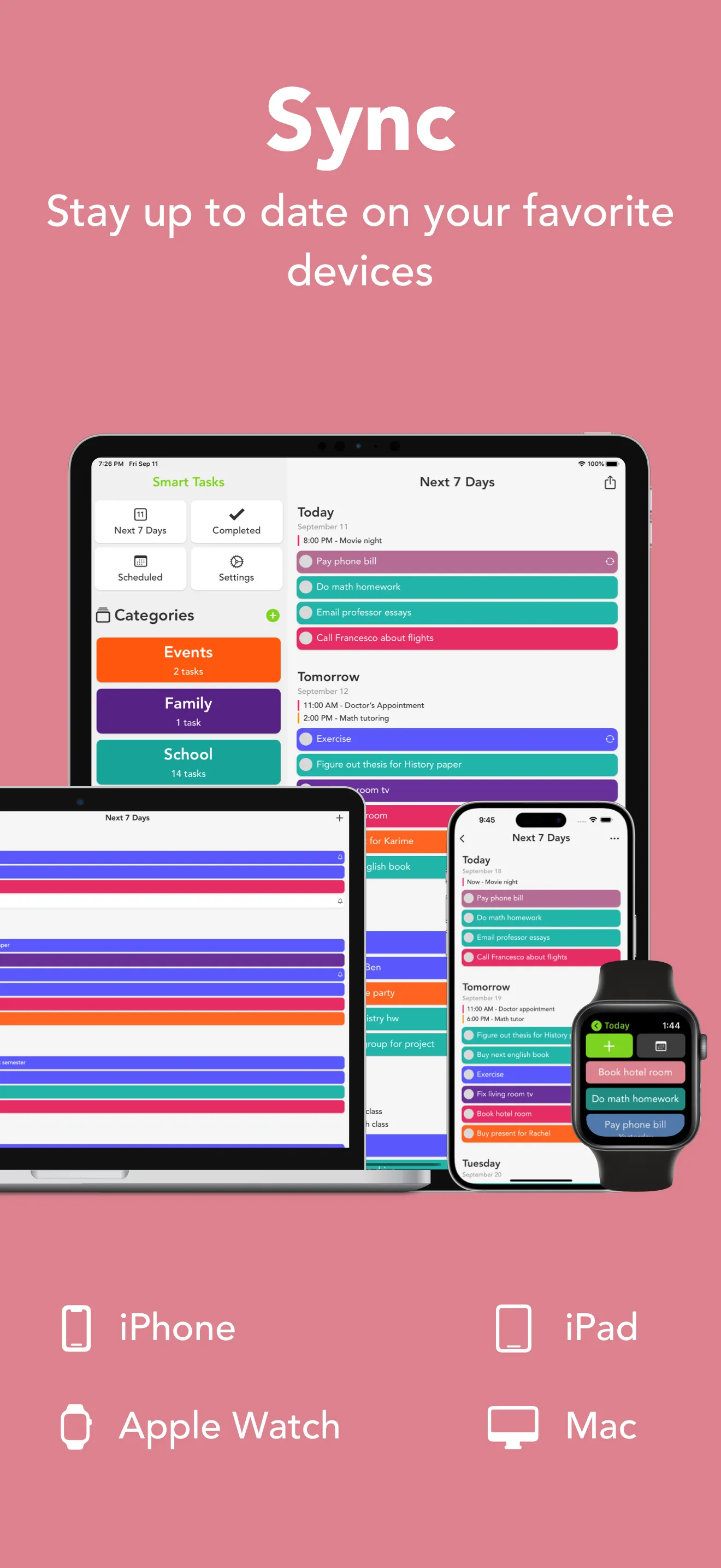 Smart Tasks - Lists Made Easy iphone screenshot 5
