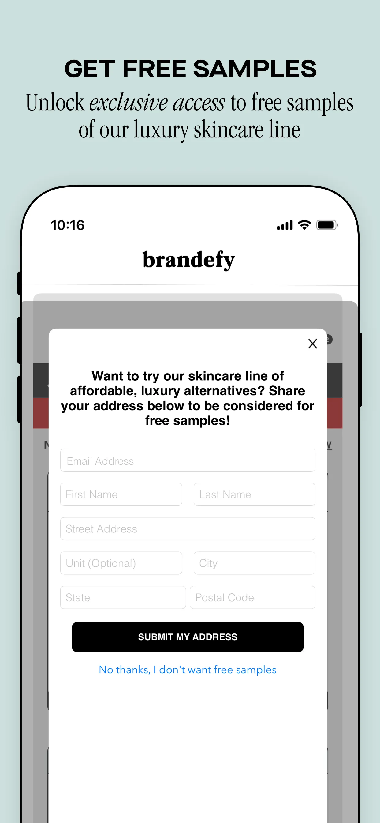 Brandefy: Affordable Beauty iphone screenshot 2