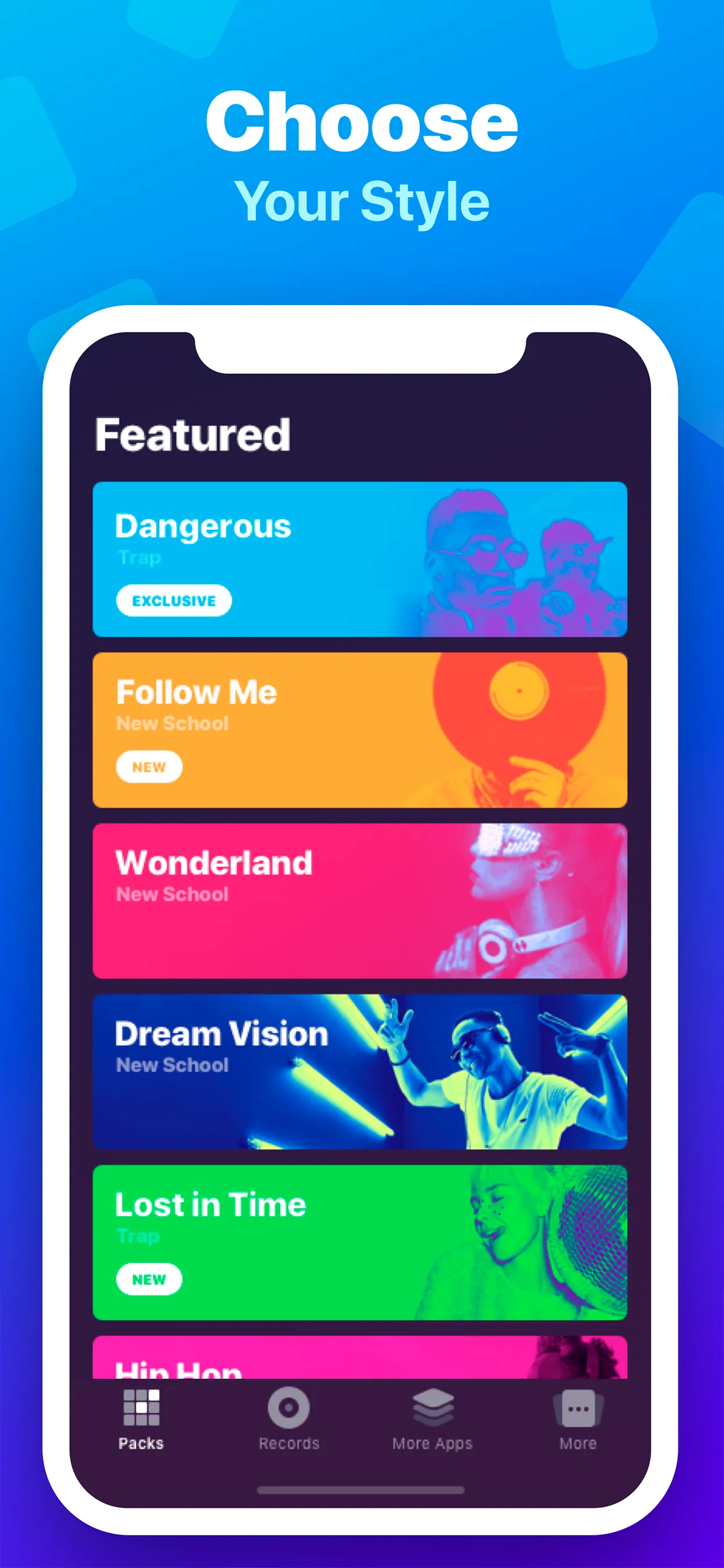Hip-Hop Beat Maker: Make Beats iphone screenshot 3