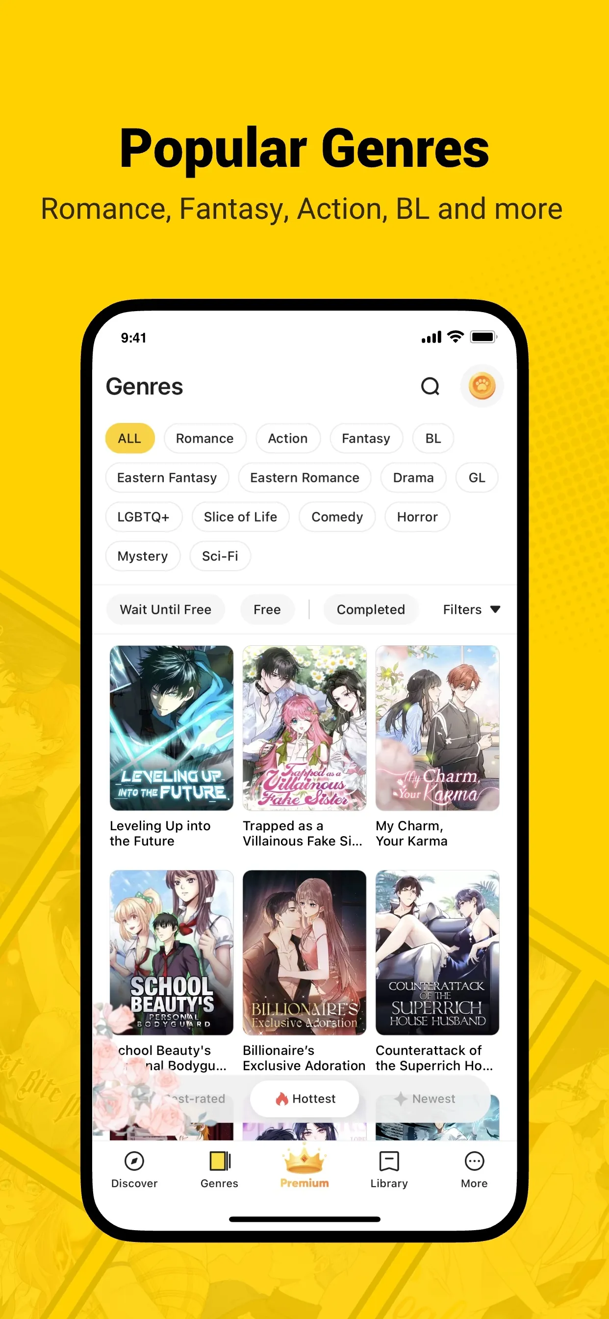 WebComics - Webtoon, Manga iphone screenshot 3