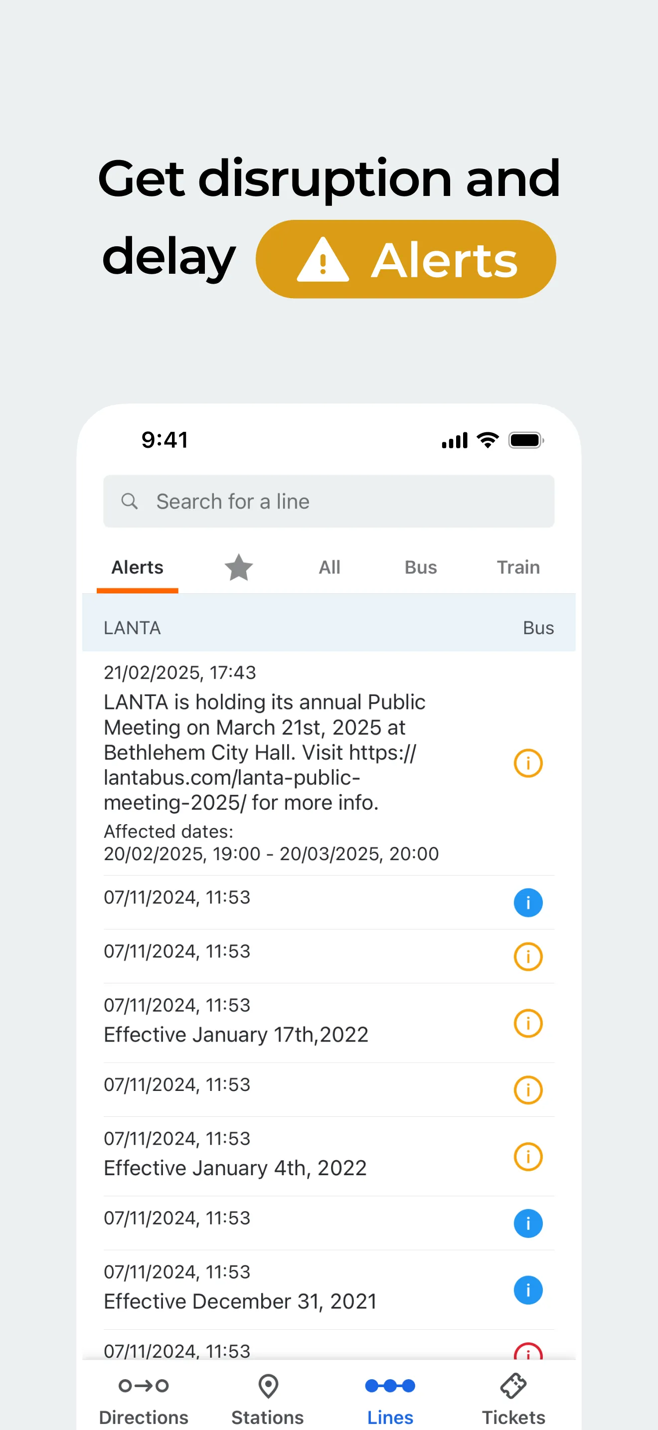 Moovit: Bus & Transit Tracker iphone screenshot 5
