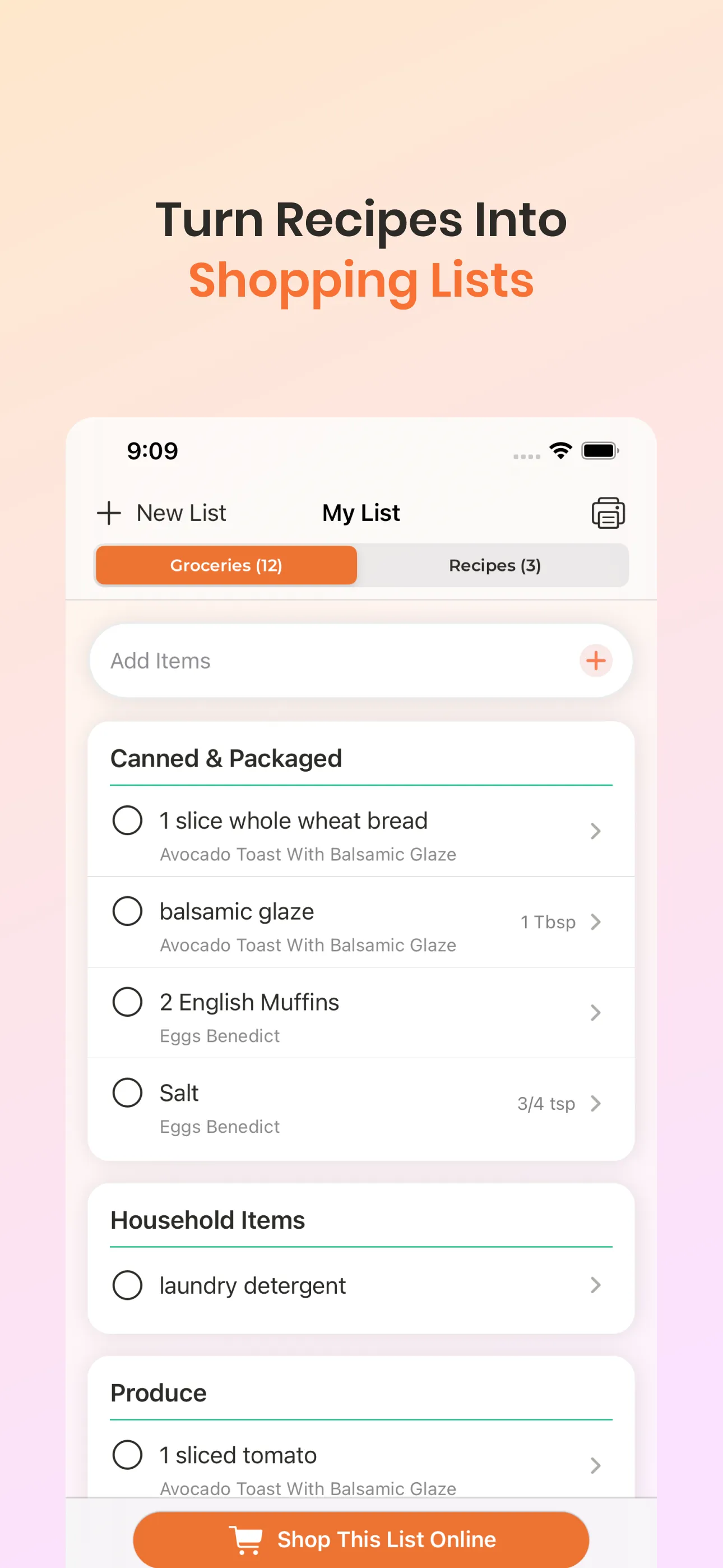 RecipeBox - Save Your Recipes! iphone screenshot 5
