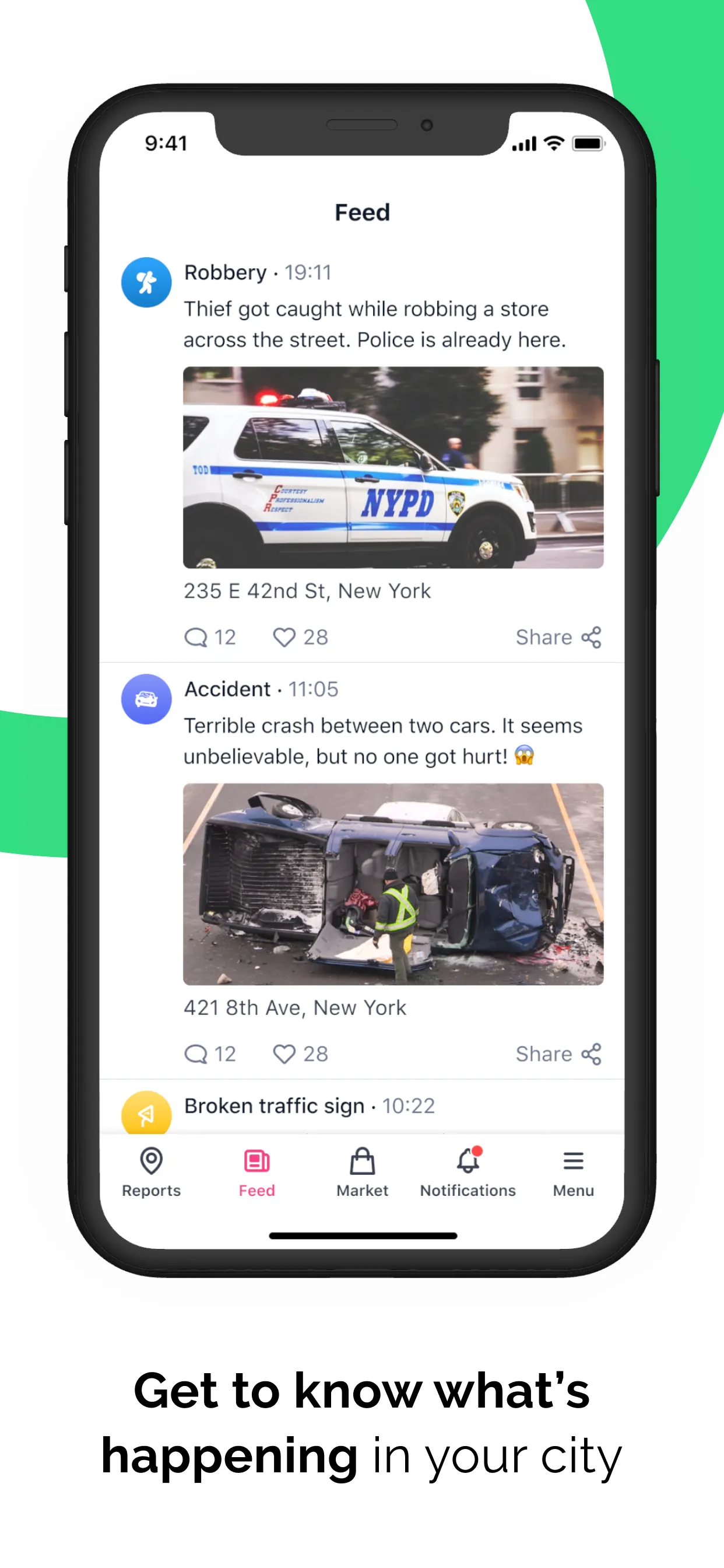 SOSAFE - City Social Network iphone screenshot 6