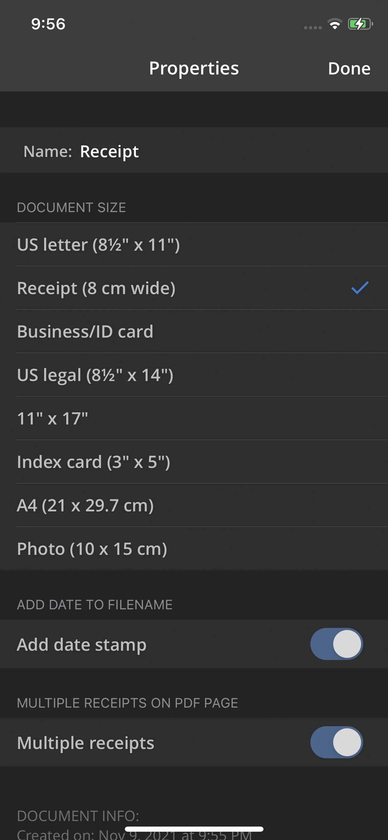 TurboScan™ Pro: PDF scanner iphone screenshot 8