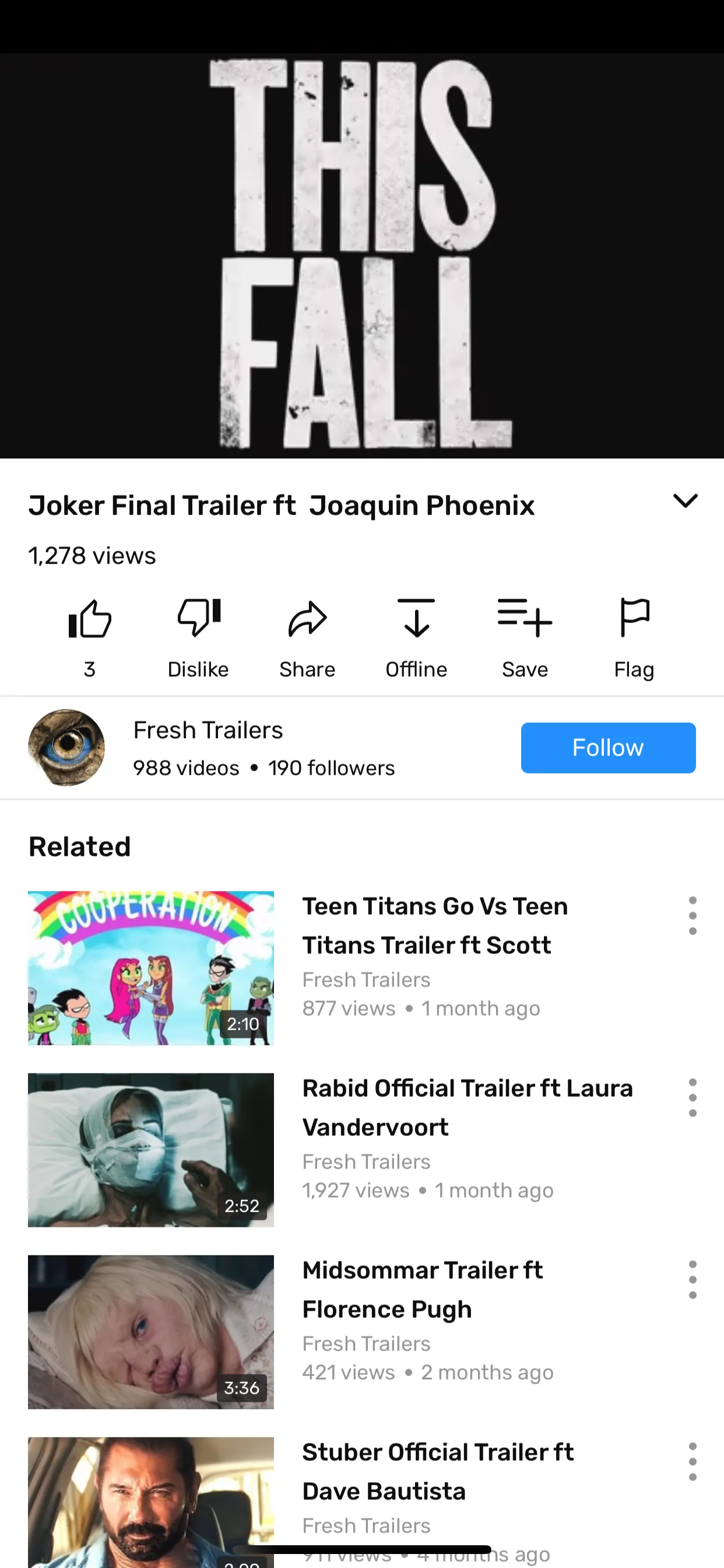 Tune Video iphone screenshot 3