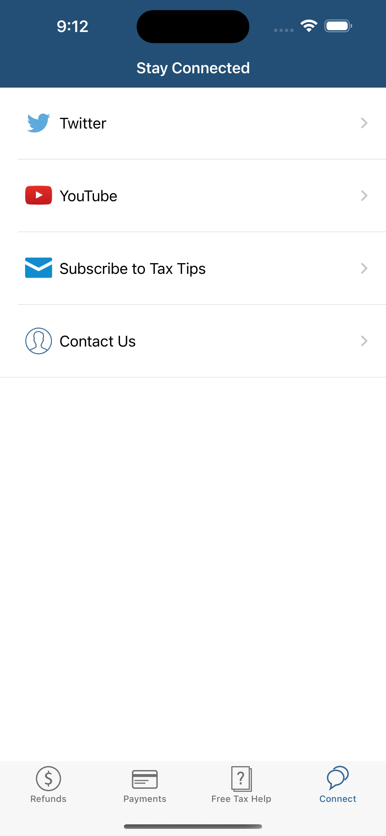 IRS2Go iphone screenshot 4