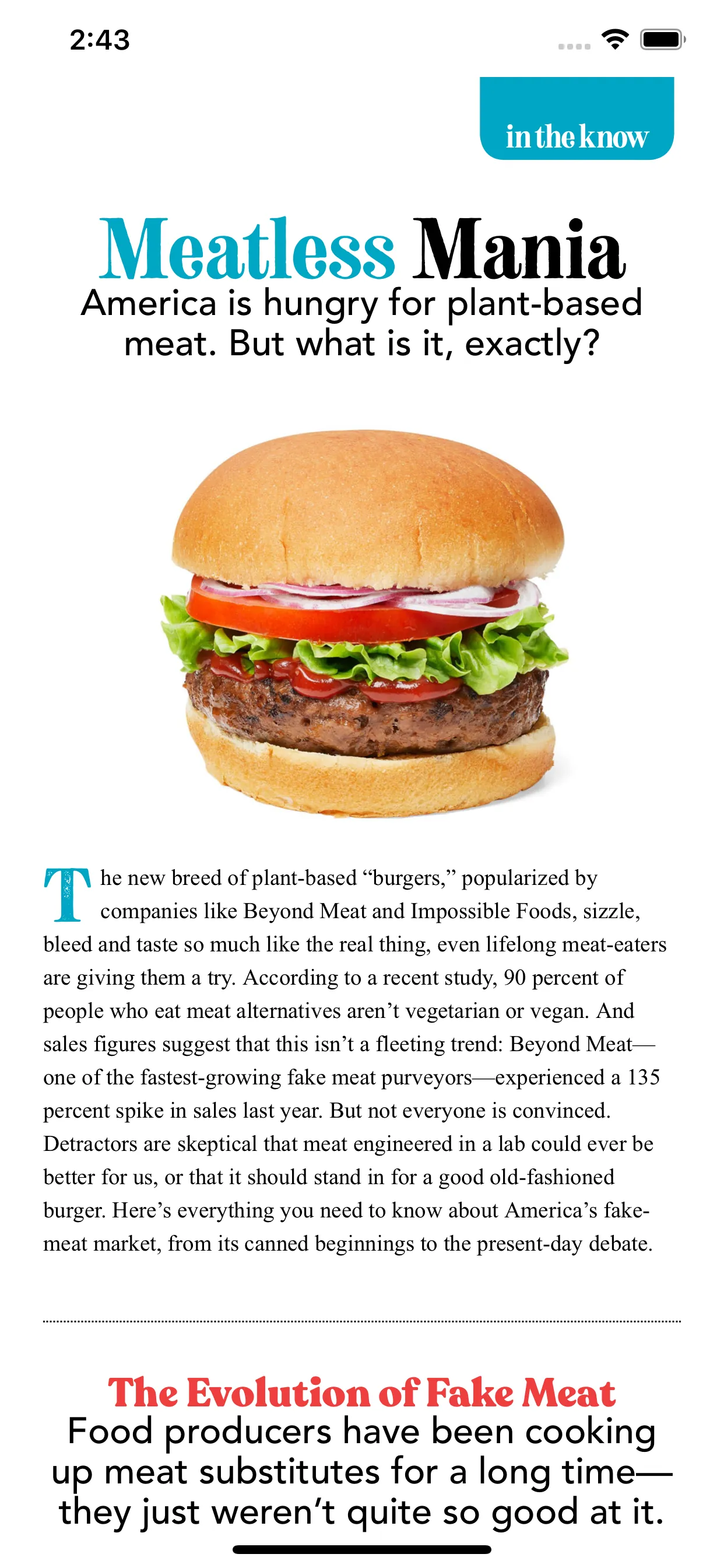 Food Network Magazine US iphone screenshot 3