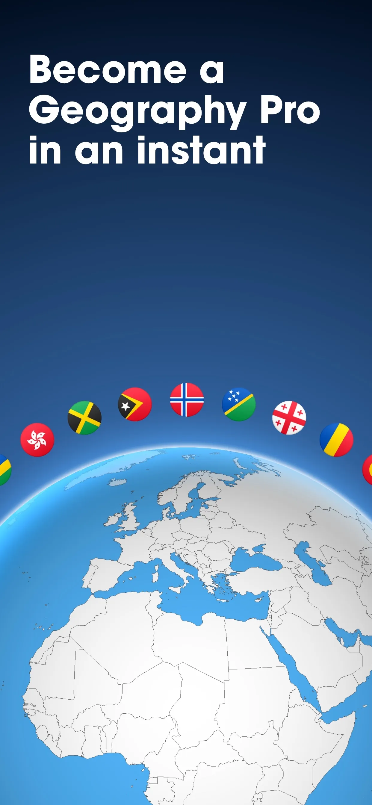 geotrainer: Geography Map Quiz iphone screenshot 1