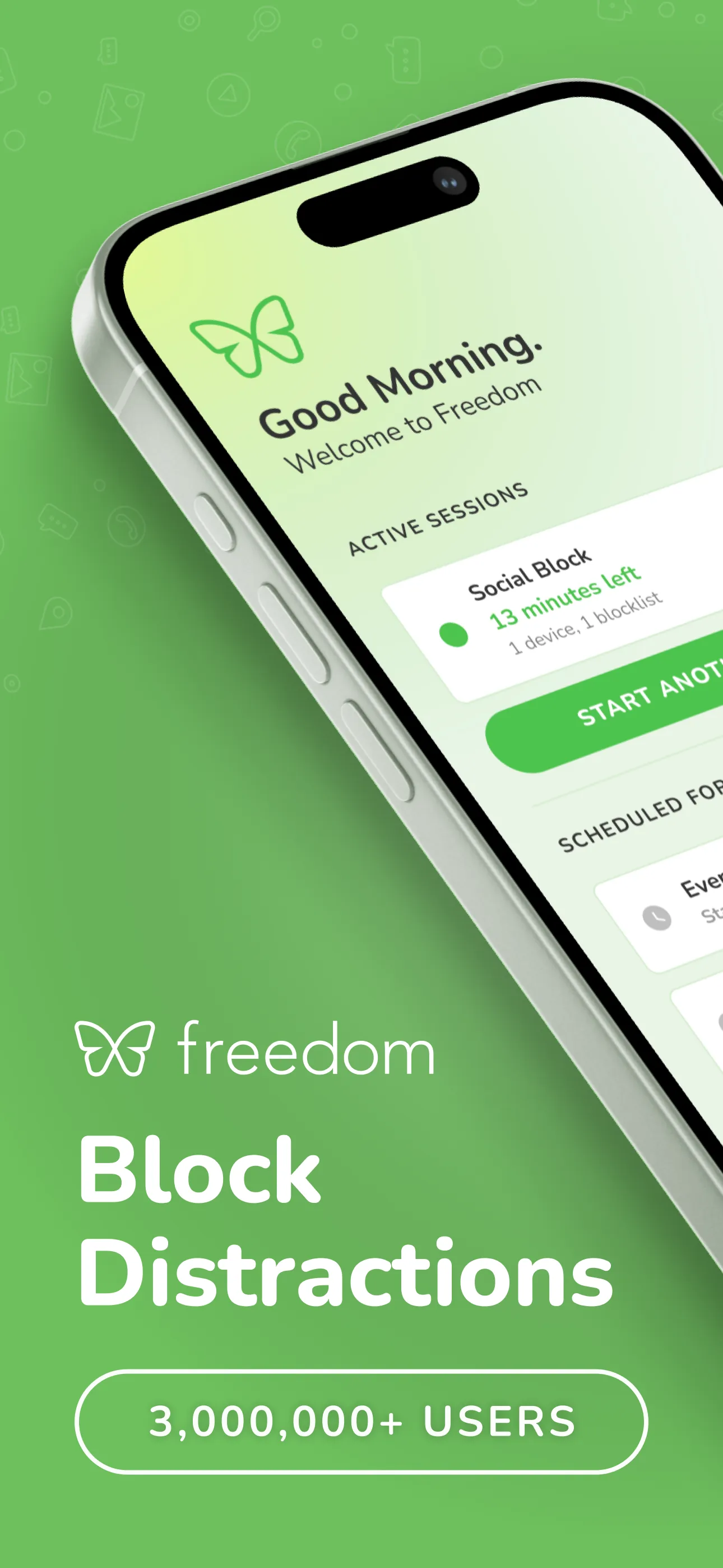 Freedom: Screen Time Control iphone screenshot 2
