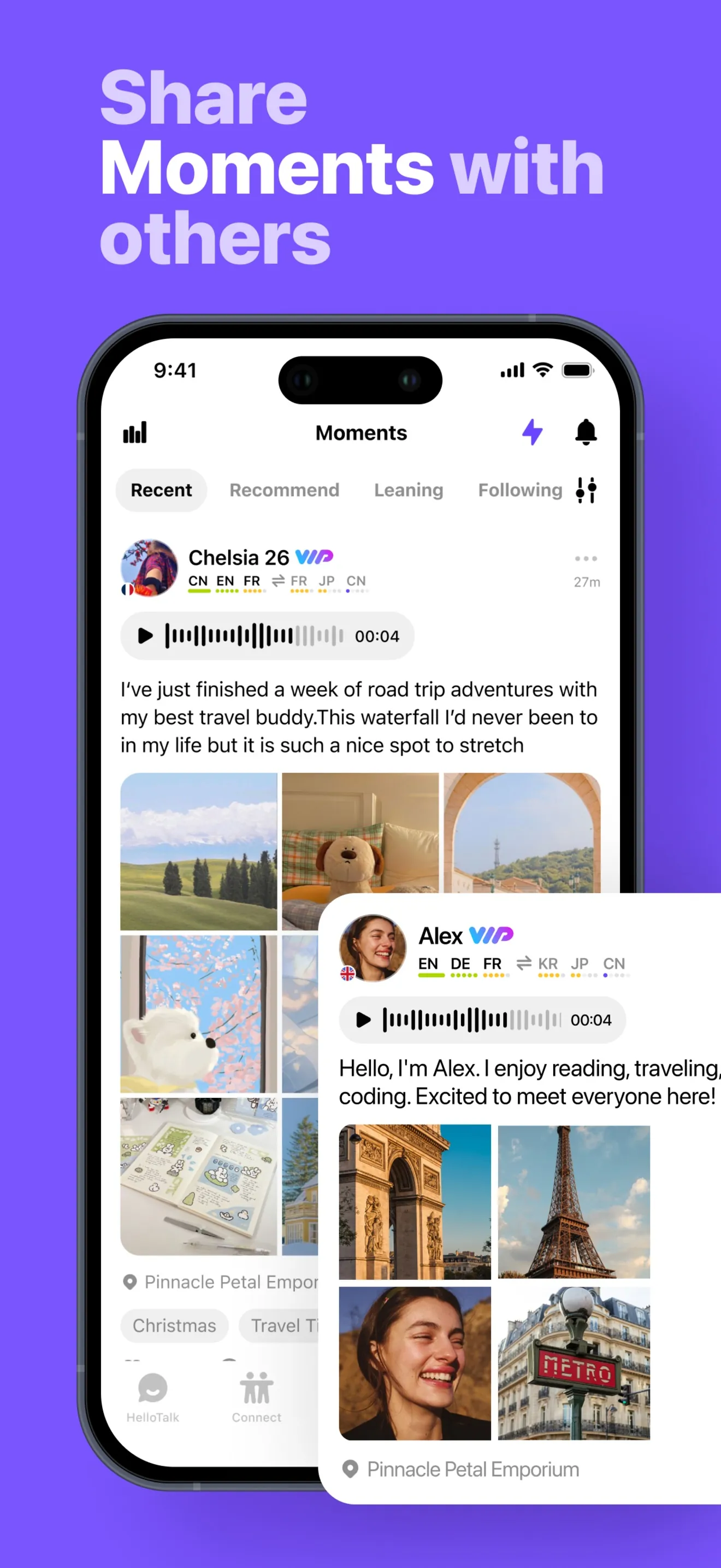 HelloTalk - Language Learning iphone screenshot 7