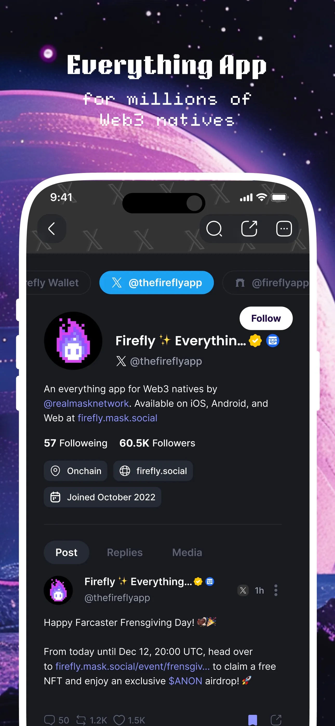 Firefly: Web3 Everything App iphone screenshot 2