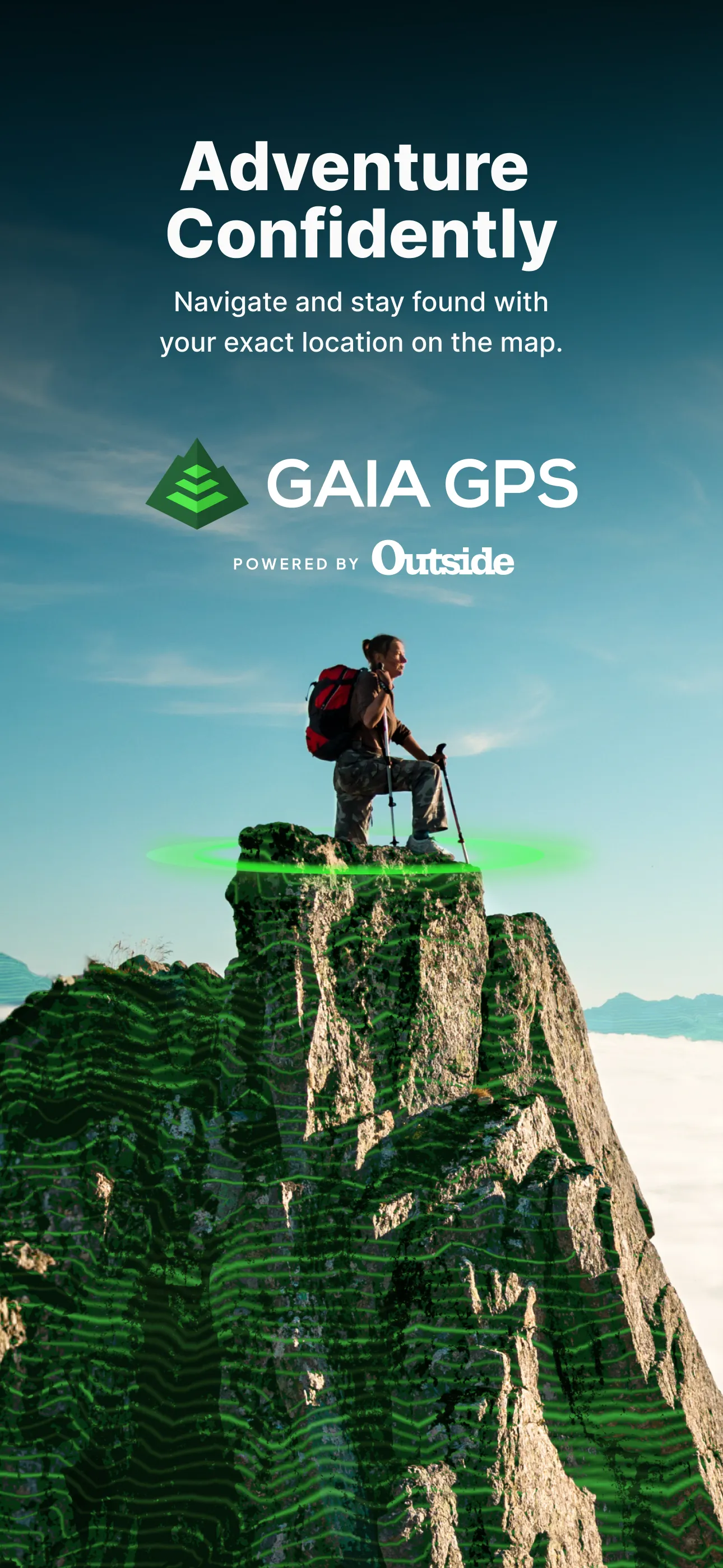 Gaia GPS: Mobile Trail Maps iphone screenshot 1