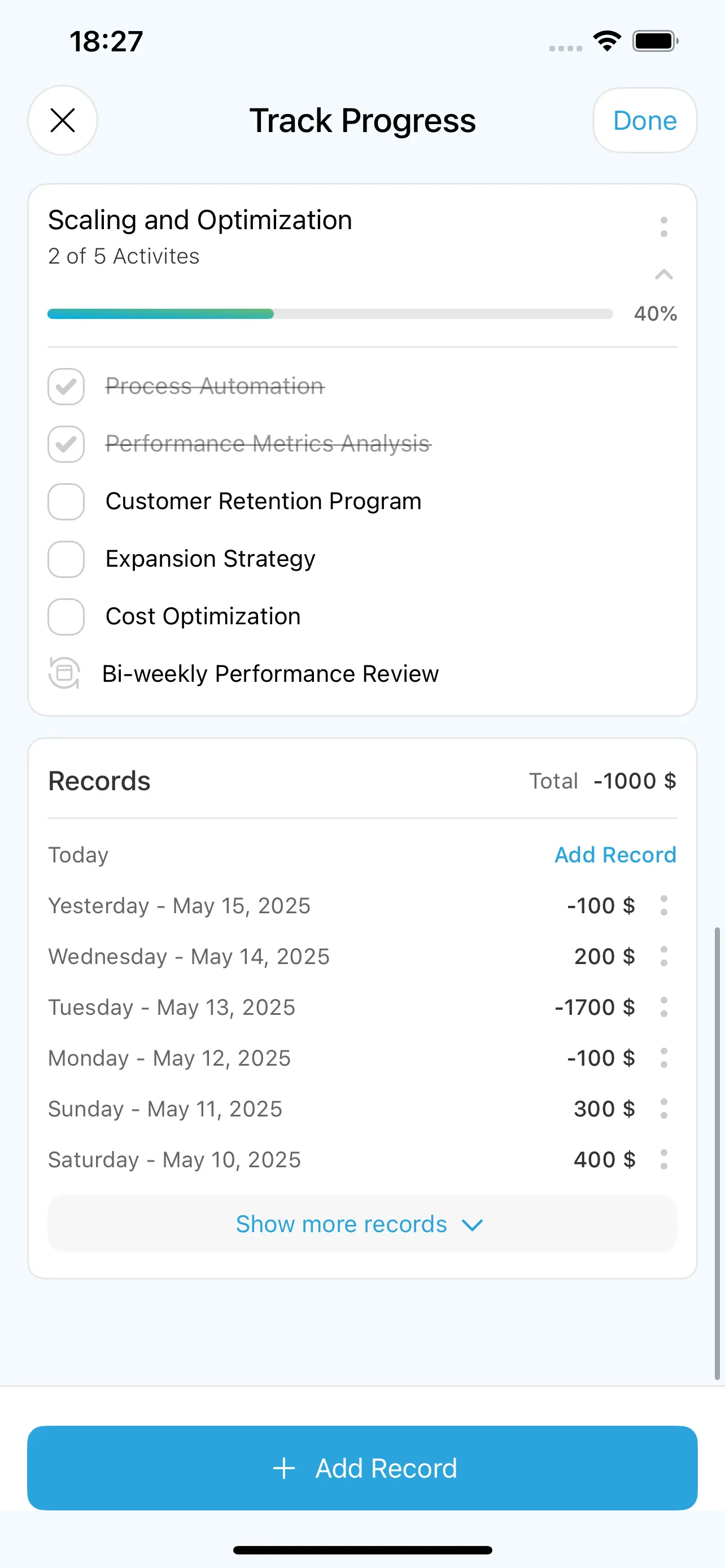 Goal Tracker & Routine Planner iphone screenshot 10