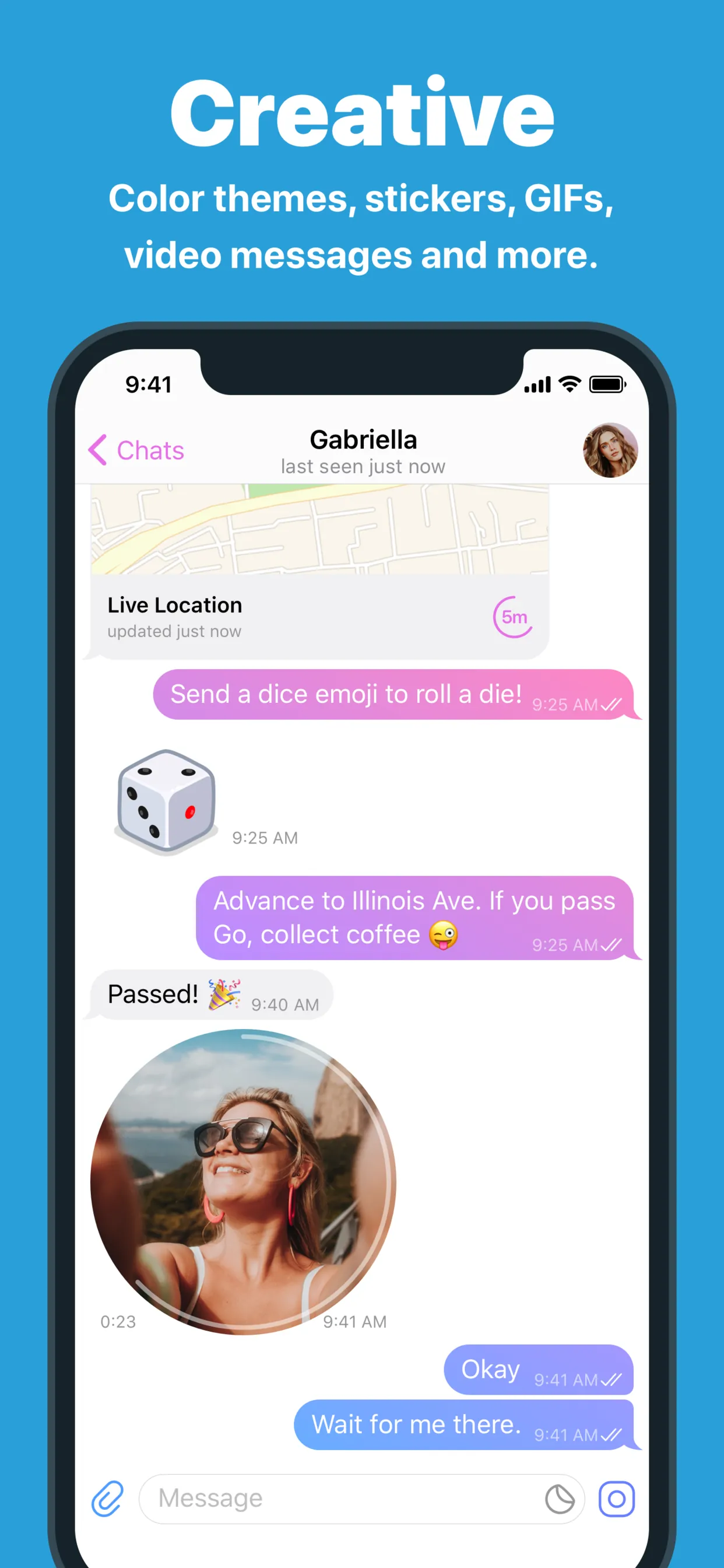 Telegram Messenger iphone screenshot 6