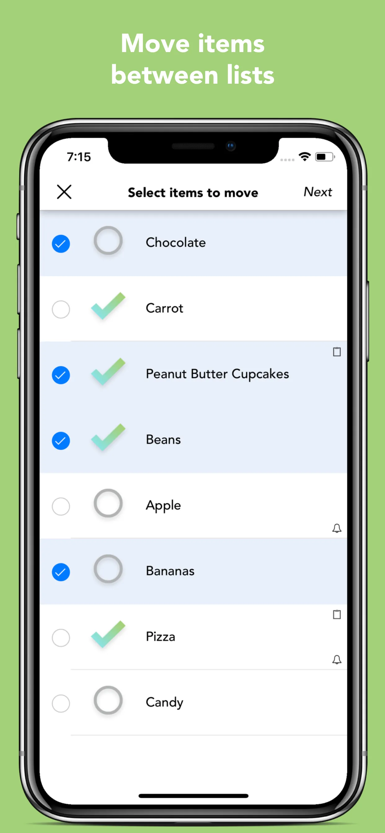 Lists To do iphone screenshot 7