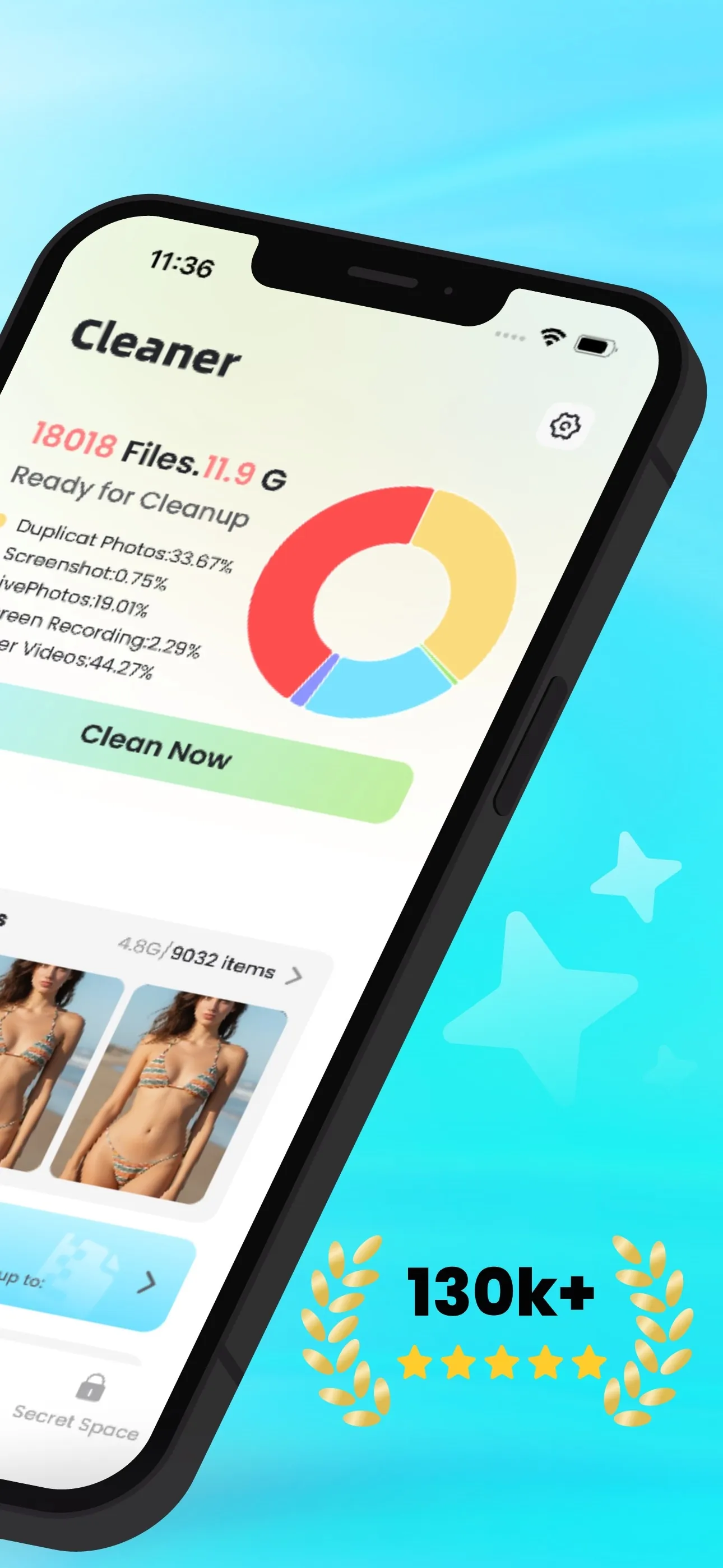 Cleaner Pro - Free Storage iphone screenshot 2