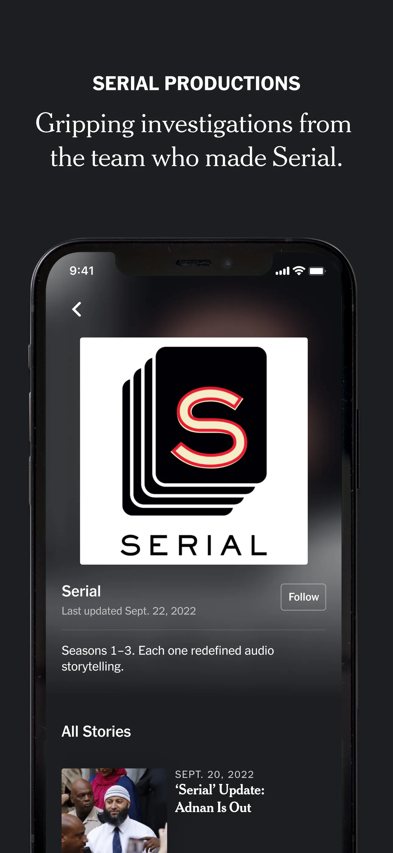 NYT Audio iphone screenshot 9