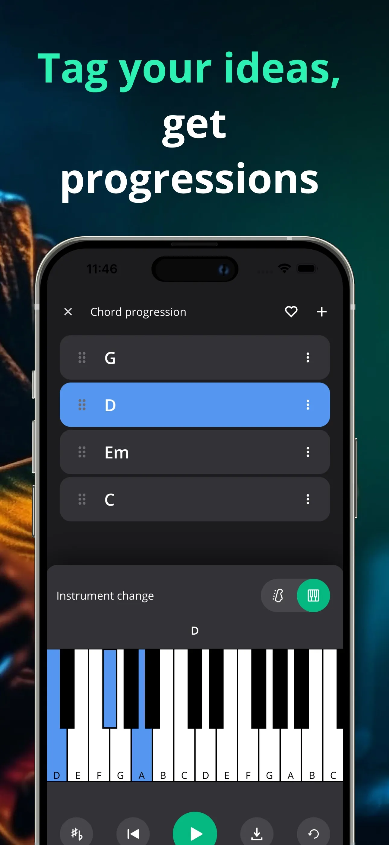 AI Chord Finder: Guitar Tabs iphone screenshot 4
