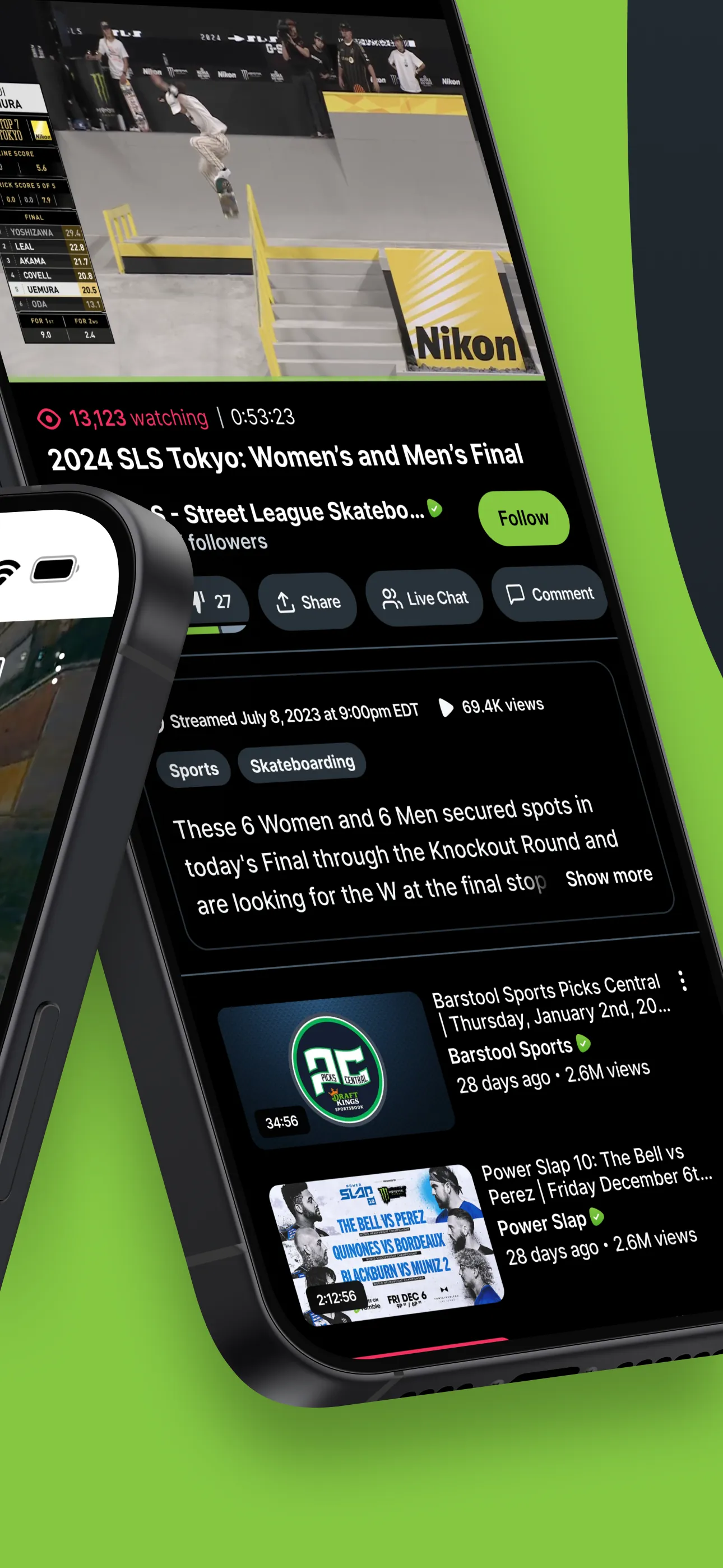 Rumble iphone screenshot 3