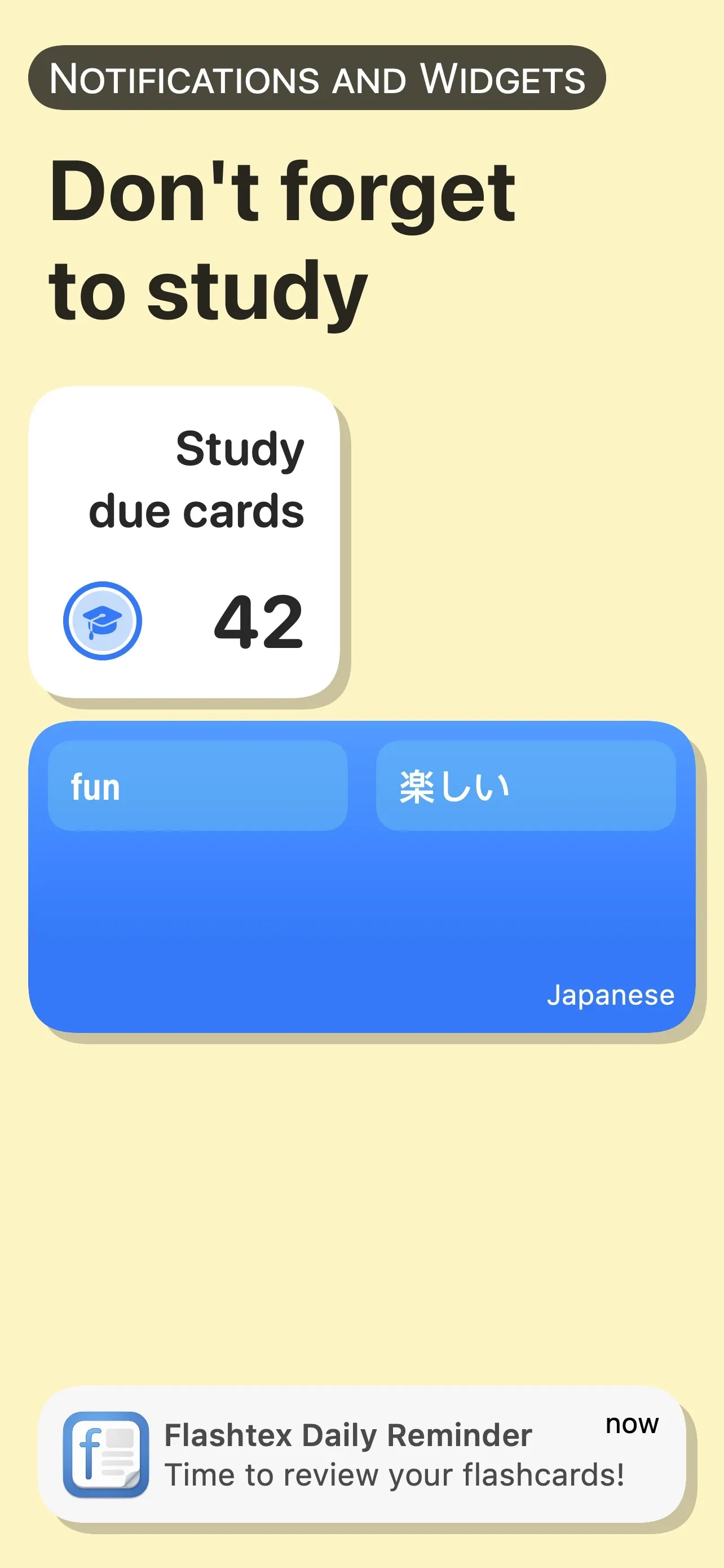 Flashtex: Learn Flashcards iphone screenshot 6