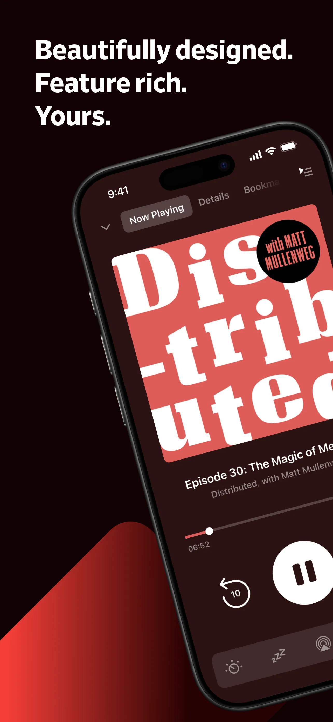 Pocket Casts: Podcast Player iphone screenshot 1