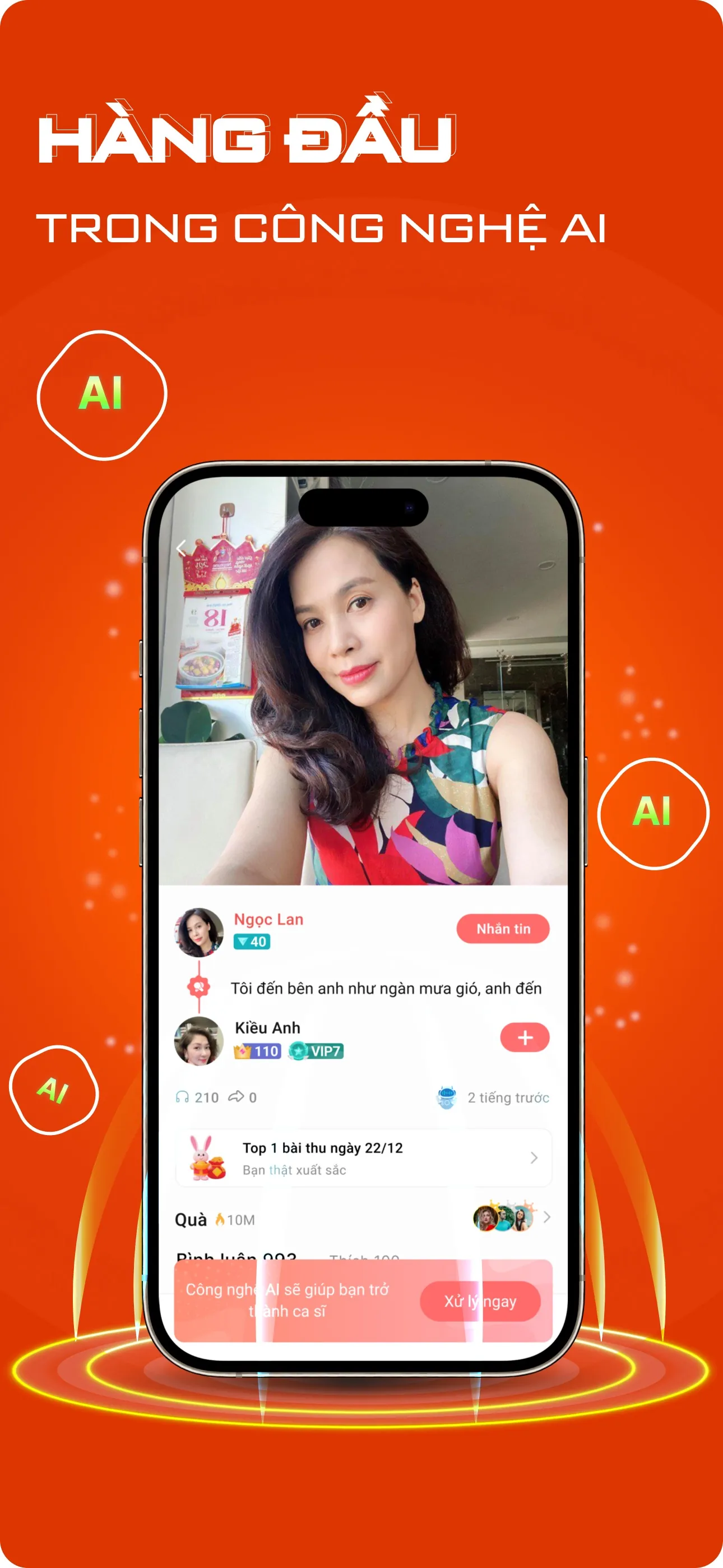 Yokara - Sing Karaoke Record iphone screenshot 9