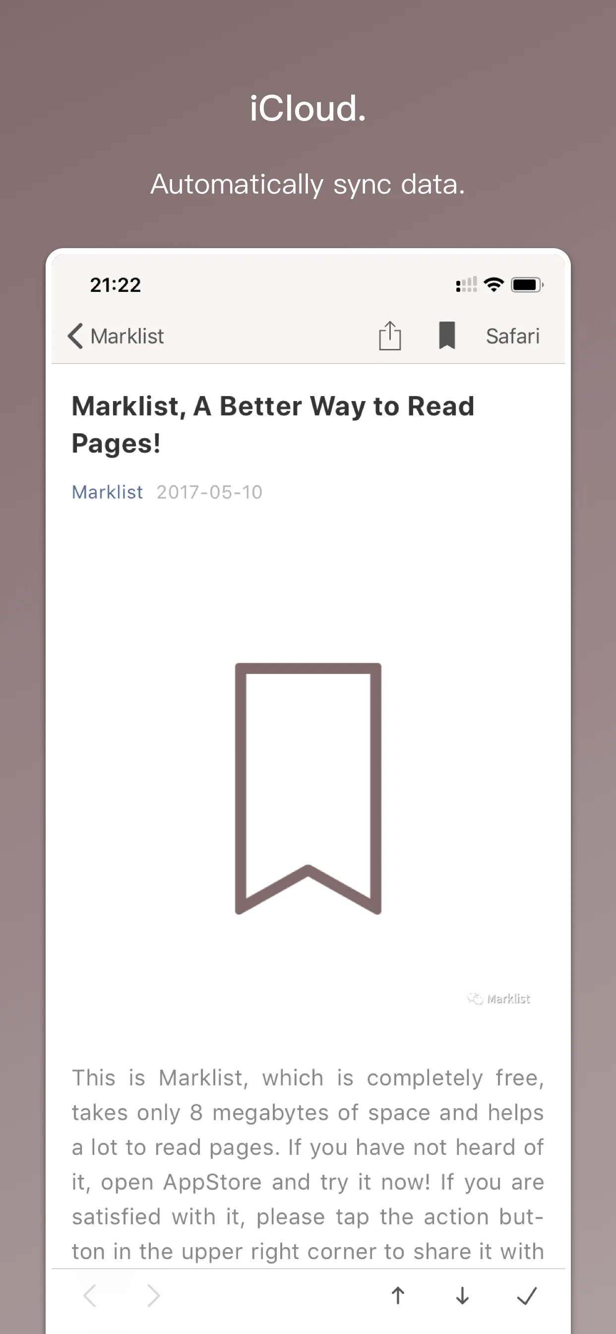 Marklist - Manage Later Things iphone screenshot 4